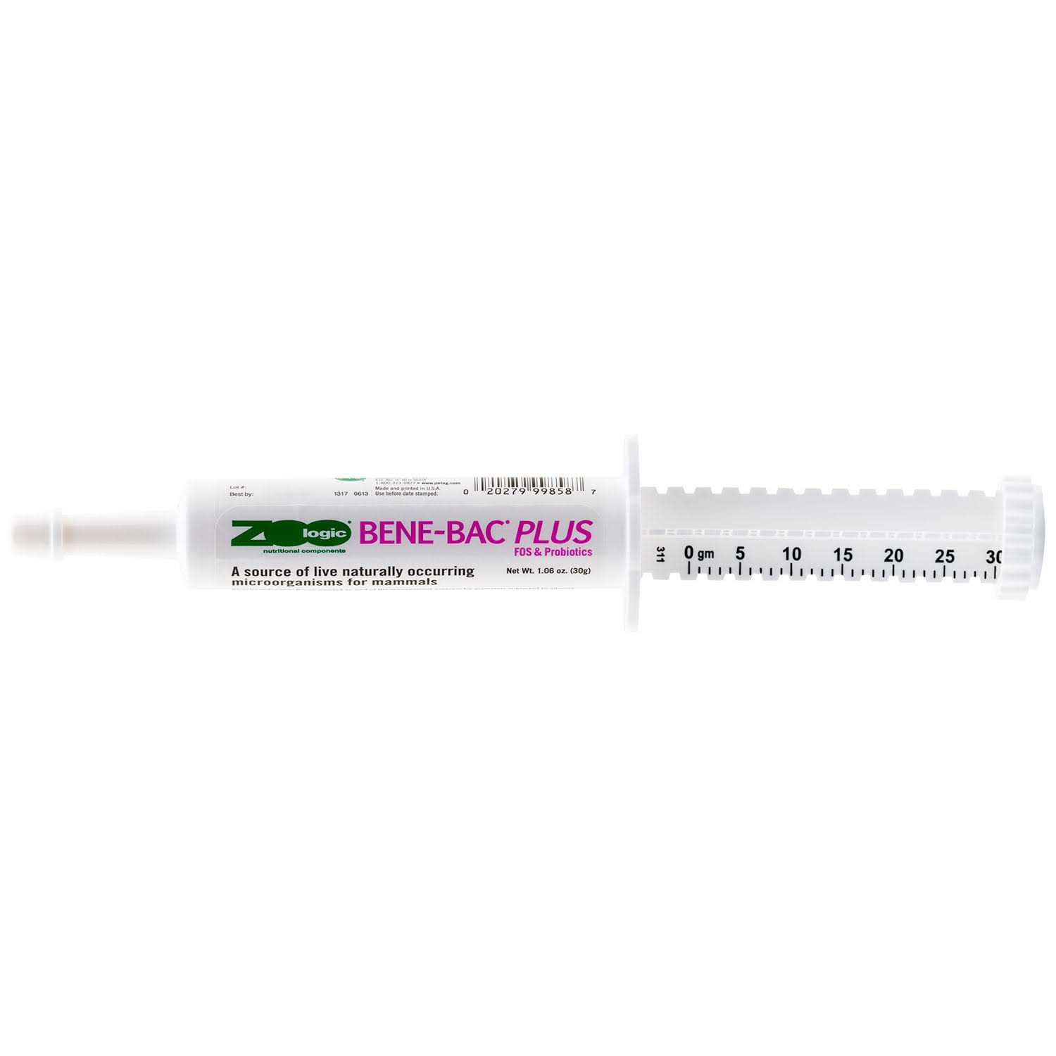PetAg Zoologic Bene-Bac Plus Mammal Gel - Healthber