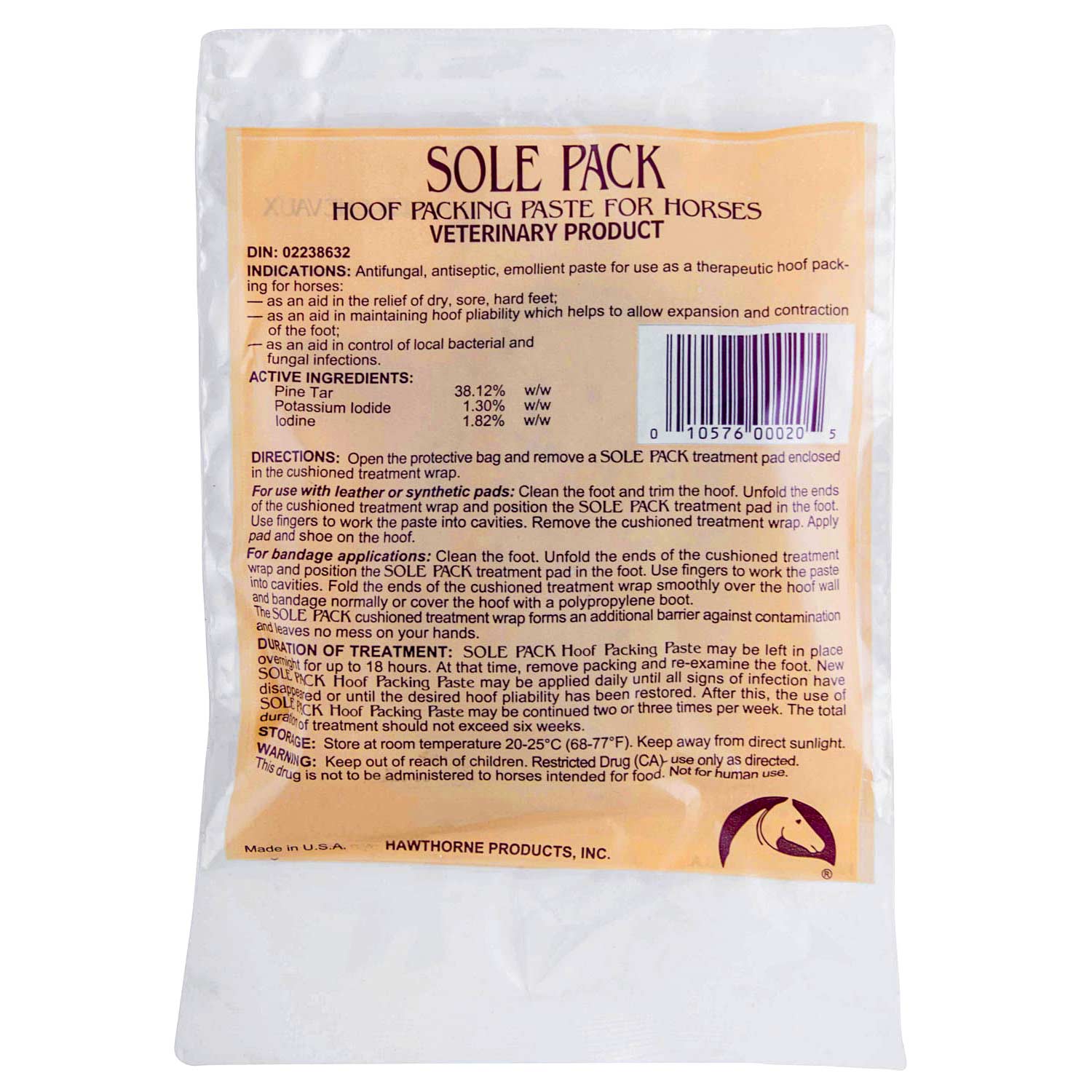 Sole Pack? Hoof Packing Paste - Healthber
