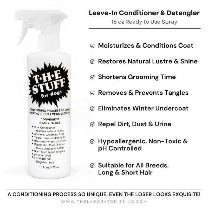 The Stuff 16oz Conditioner Detangler - Healthber