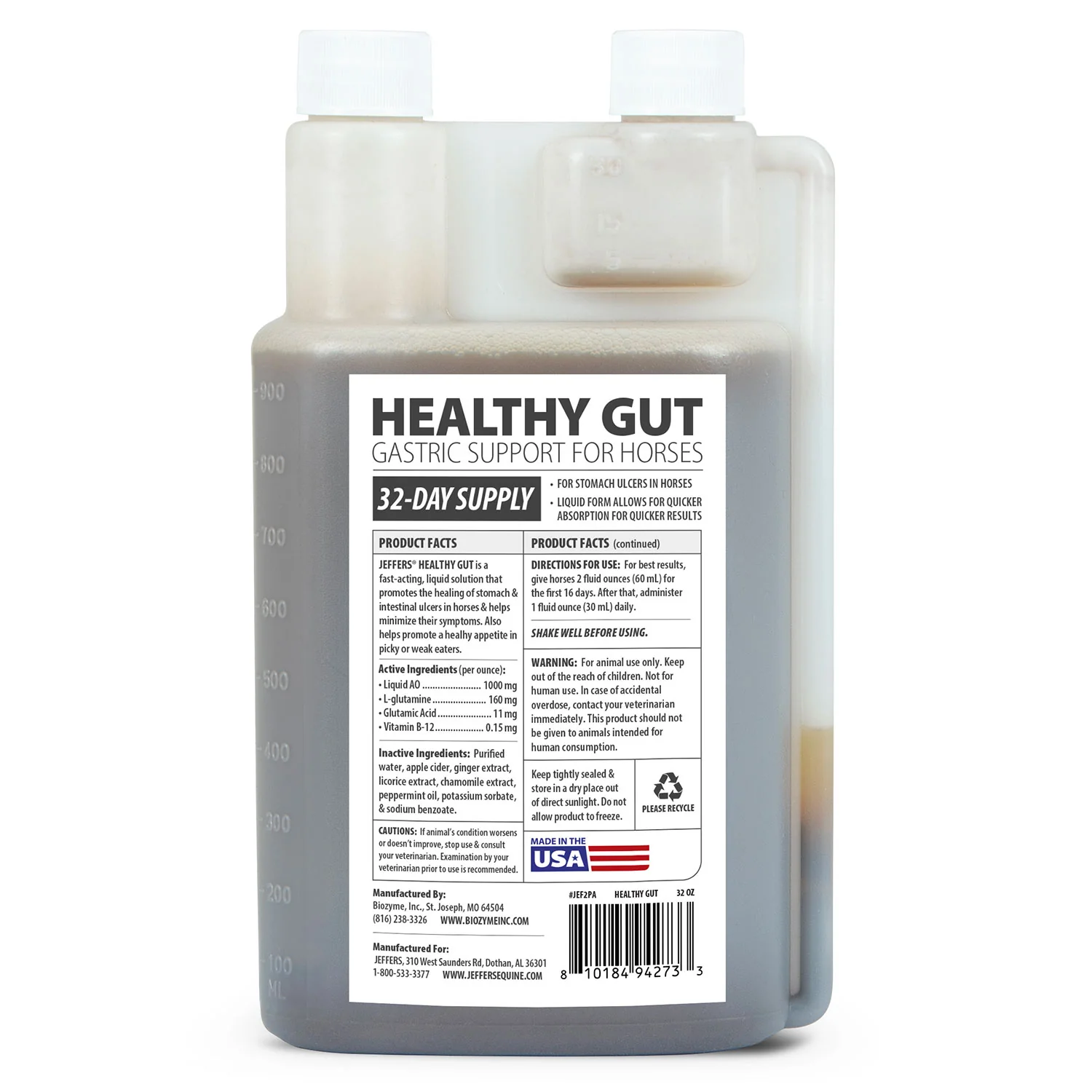 Healthy Gut Gastric Support for Horses - Healthber