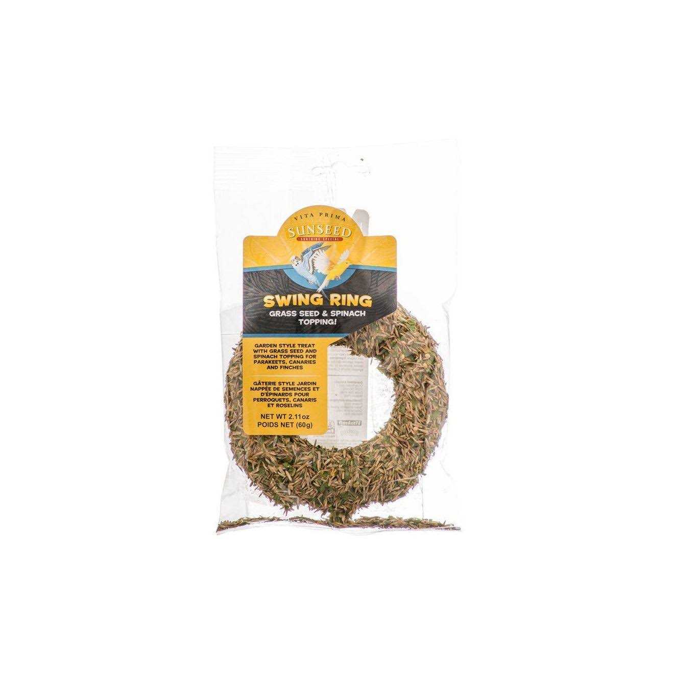 Vitakraft Vita Prima Sun Seed Swing Ring - Healthber