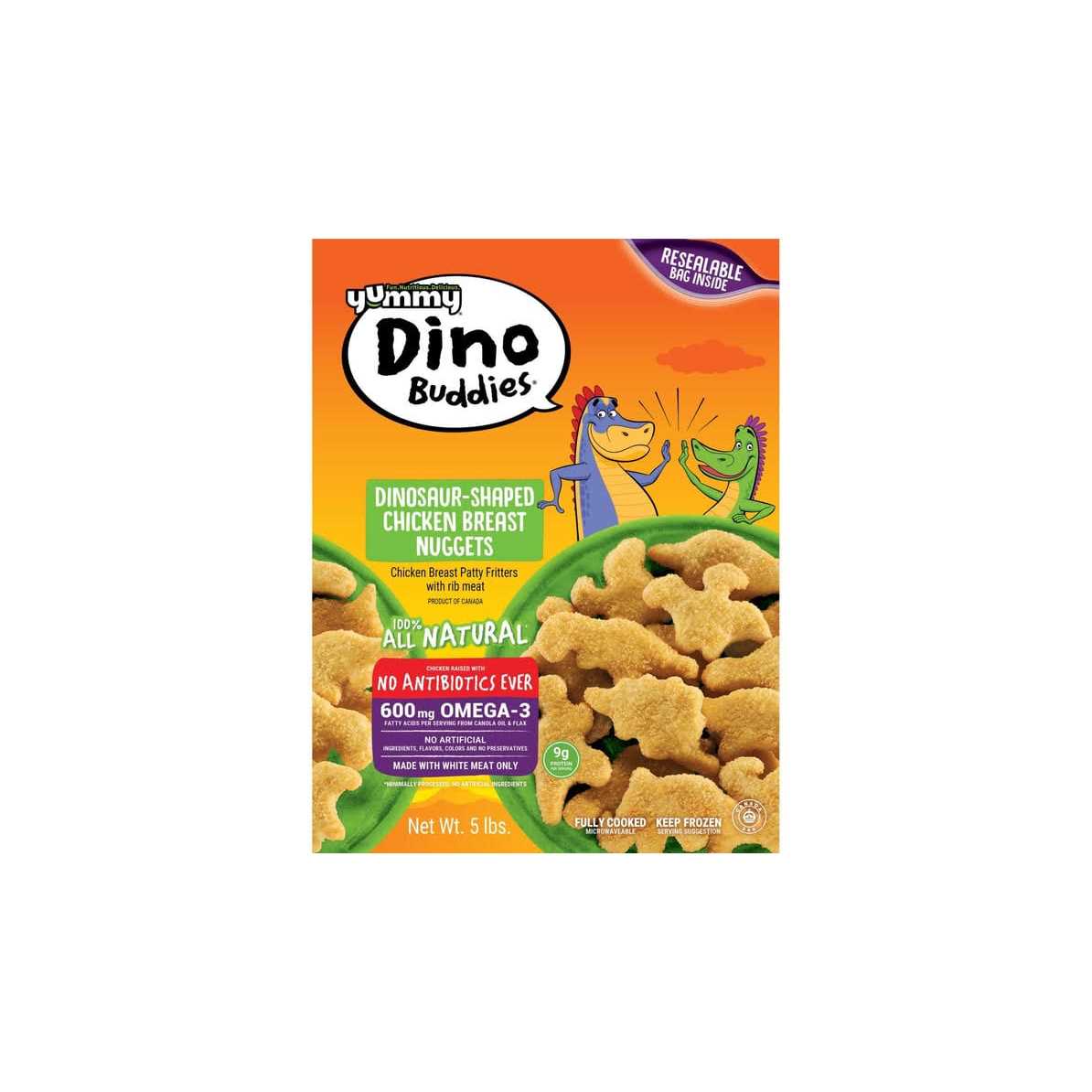 Yummy Dinosaur-Shaped Chicken Breast Nuggets - Healthber