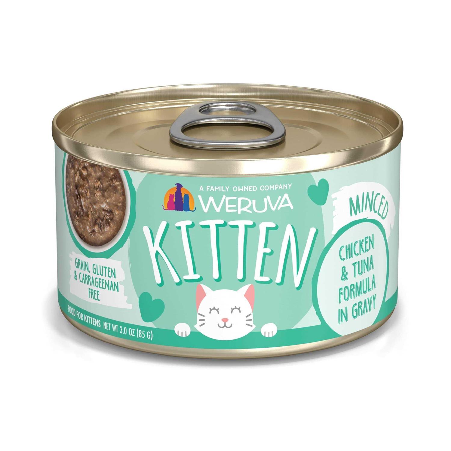 Weruva Kitten Chicken & Tuna Formula in Gravy Wet Cat Food - Healthber