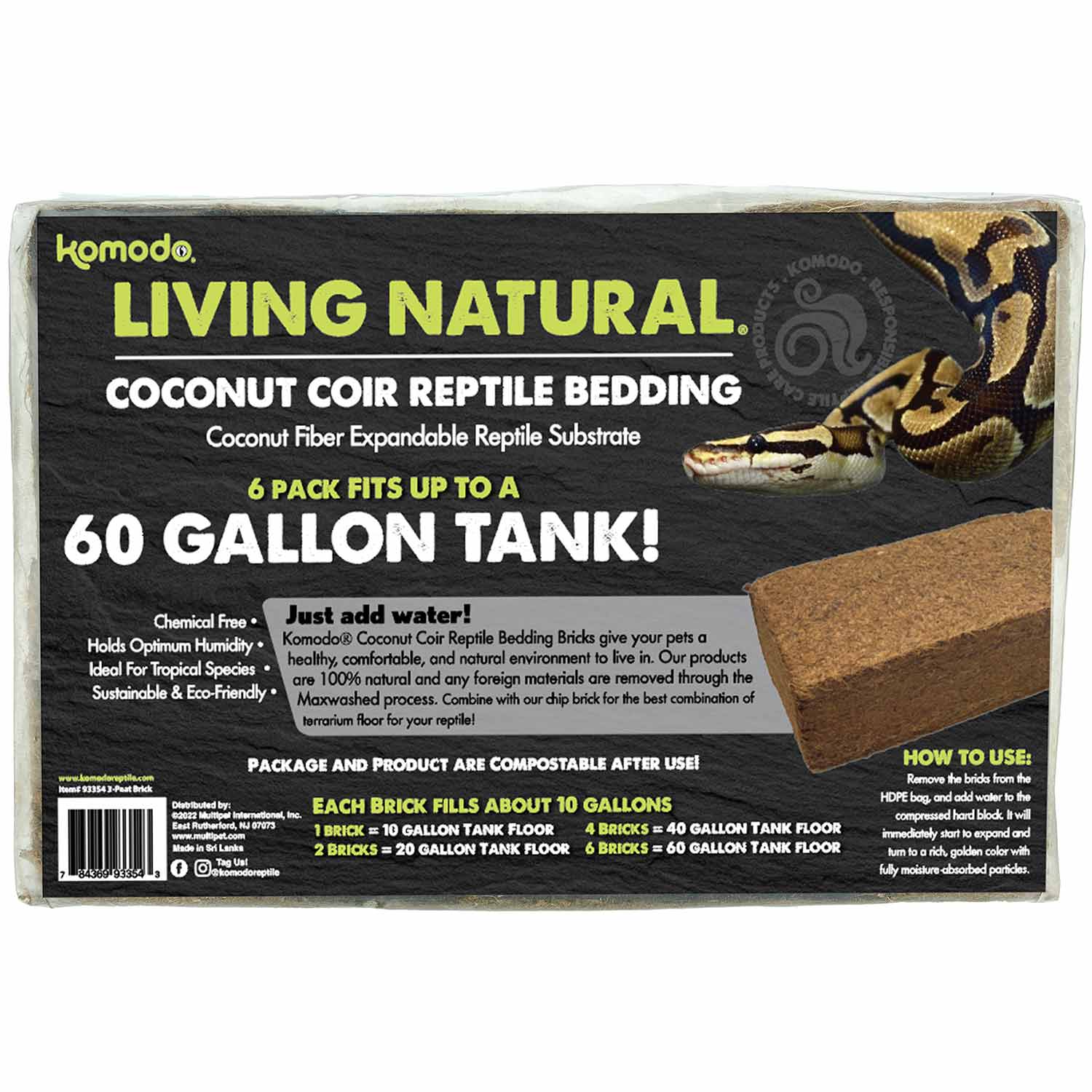 Komodo Coir Peat - Healthber