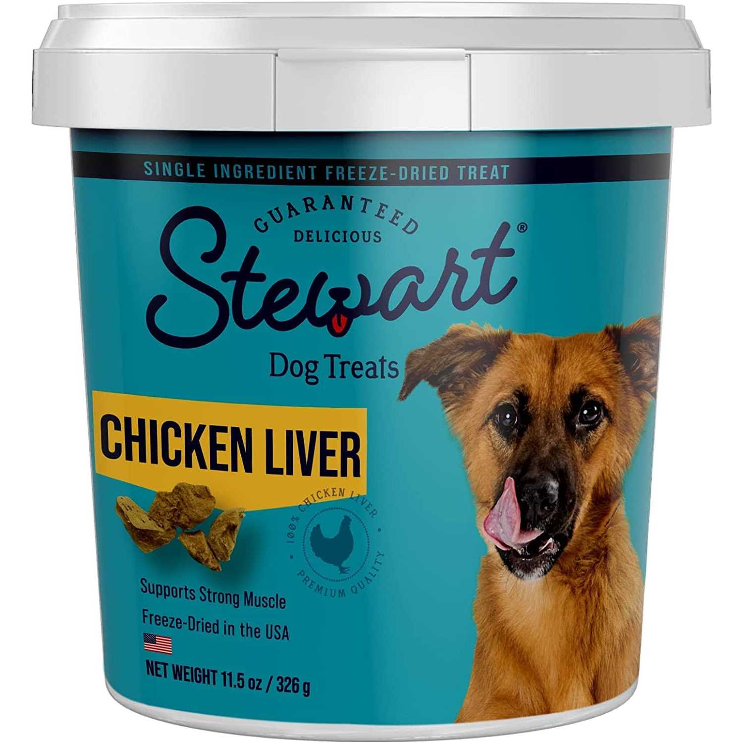 Stewart Pro-Treat Freeze-Dried Chicken Liver Dog Treats - Healthber