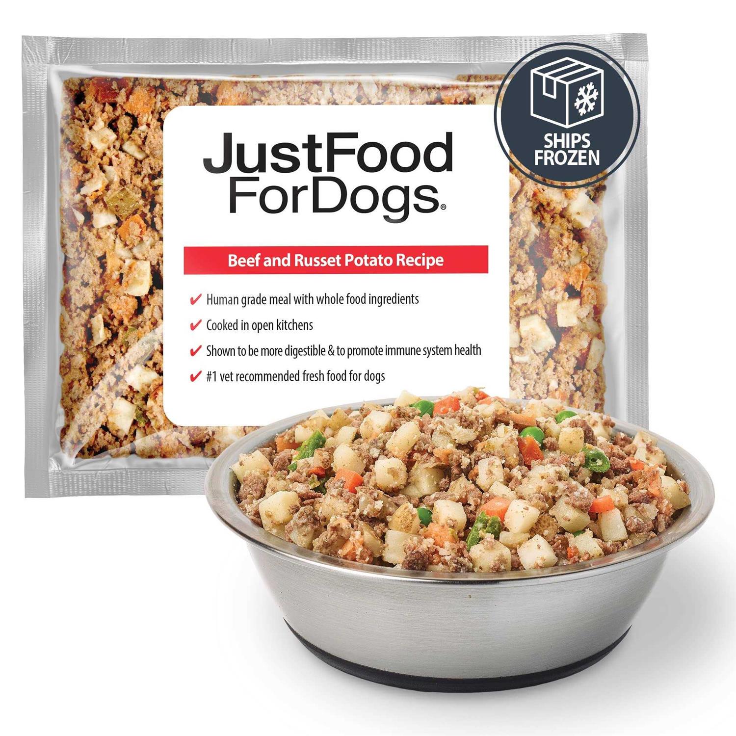 JustFoodForDogs Frozen Fresh Dog Food Human - Healthber