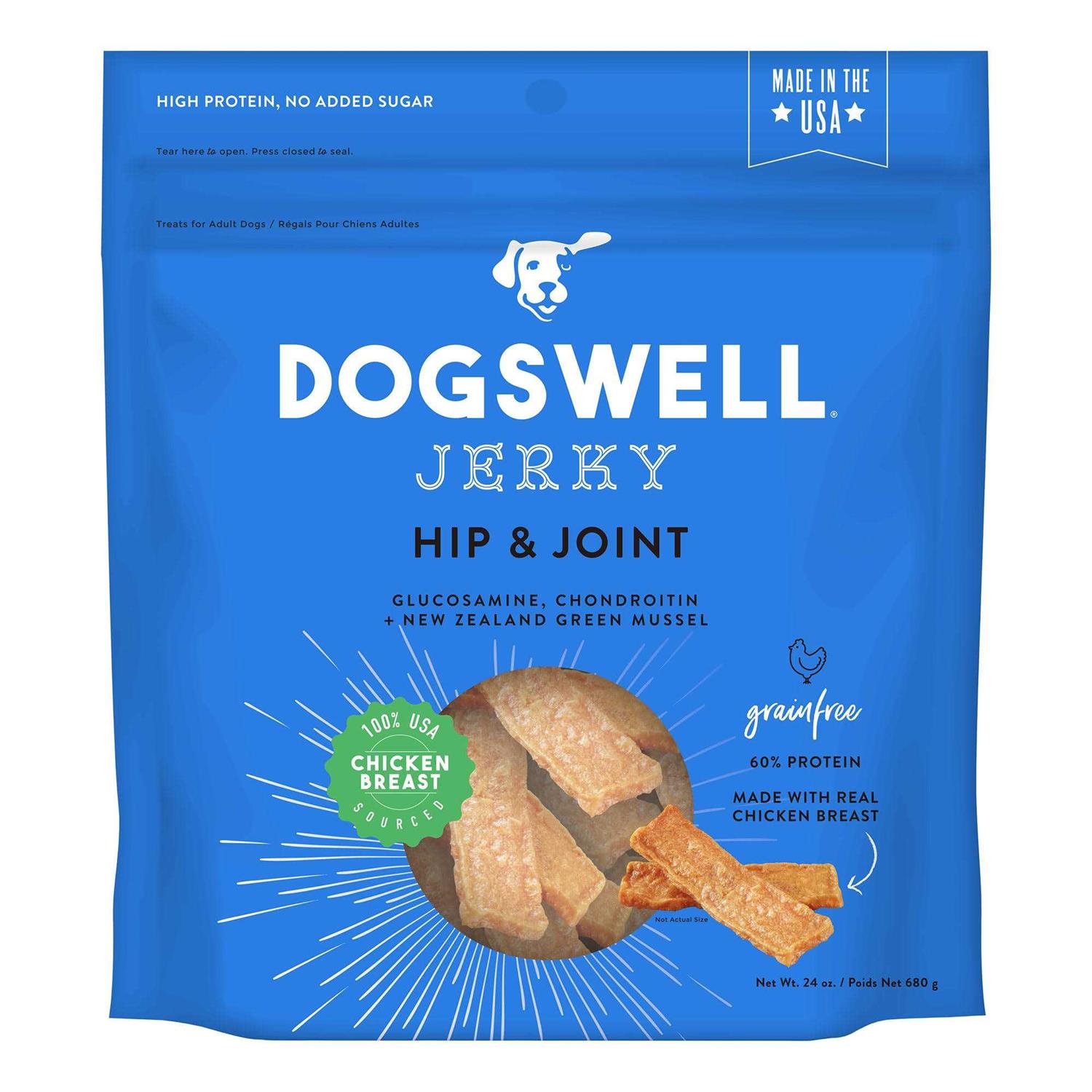 Dogswell Dog Hip & Joint Jerky Chicken - Healthber
