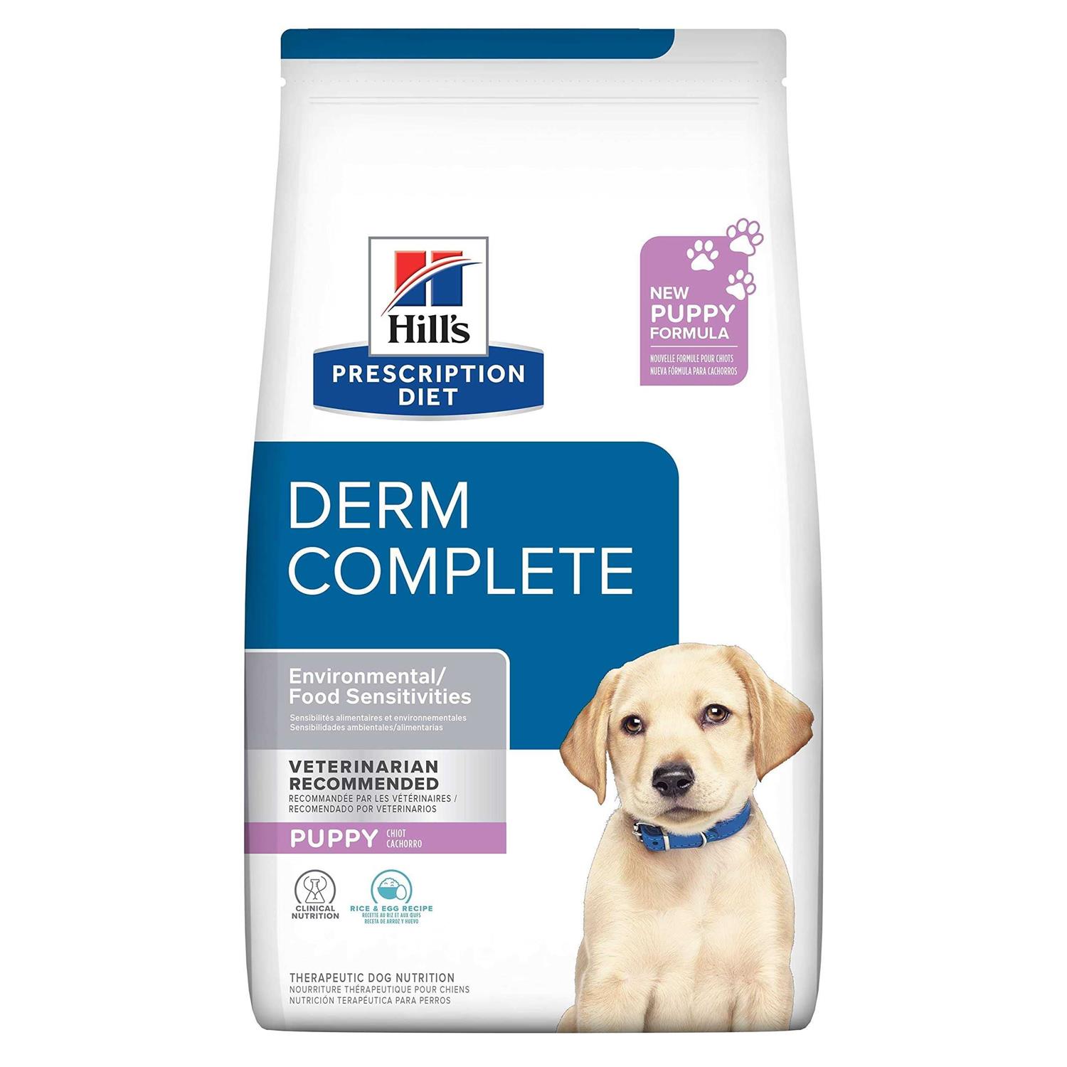 Hill’s Prescription Diet Derm Complete Skin & Food Sensitivities Dry Dog Food - Healthber