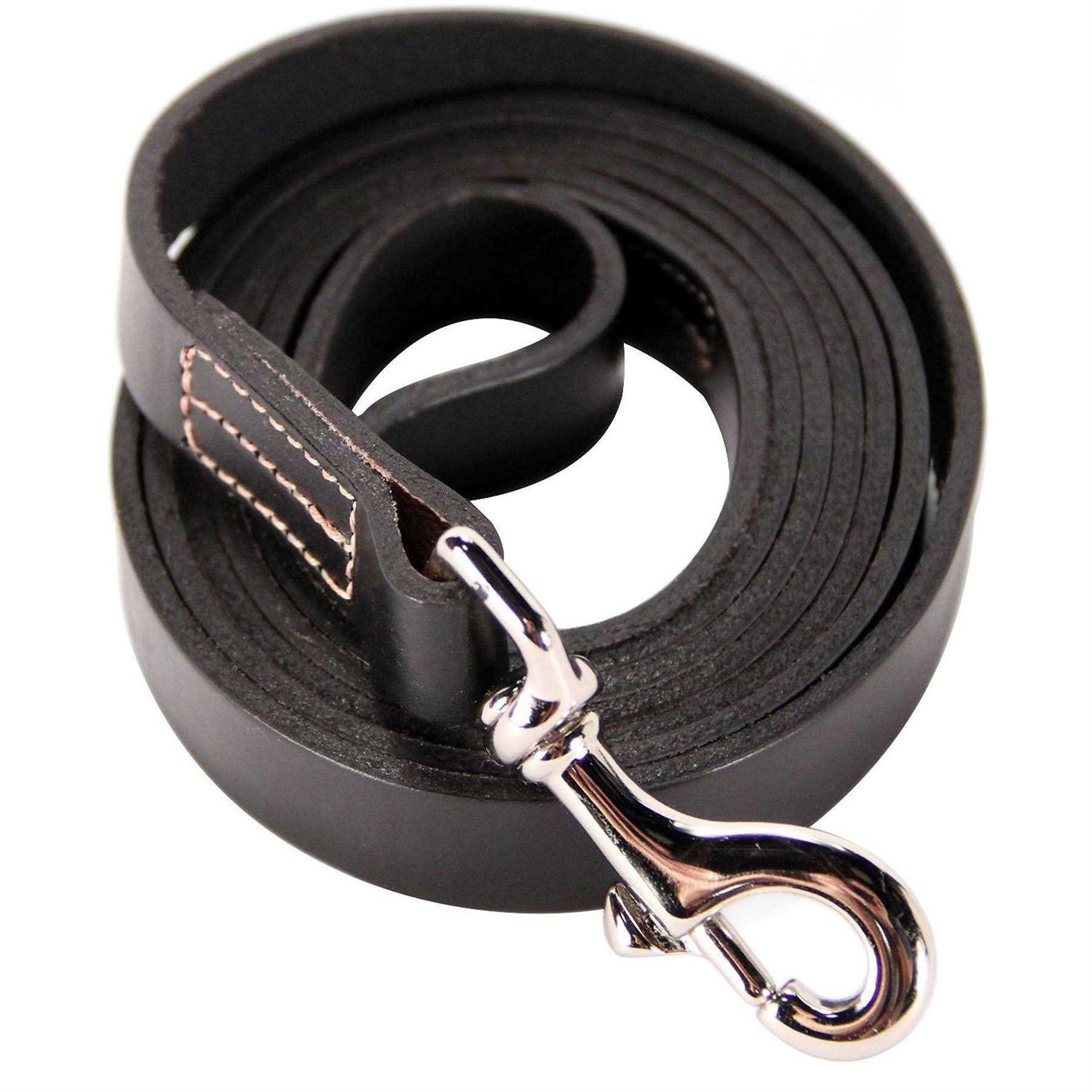 Logical Leather Dog Leash Best for Training - Healthber