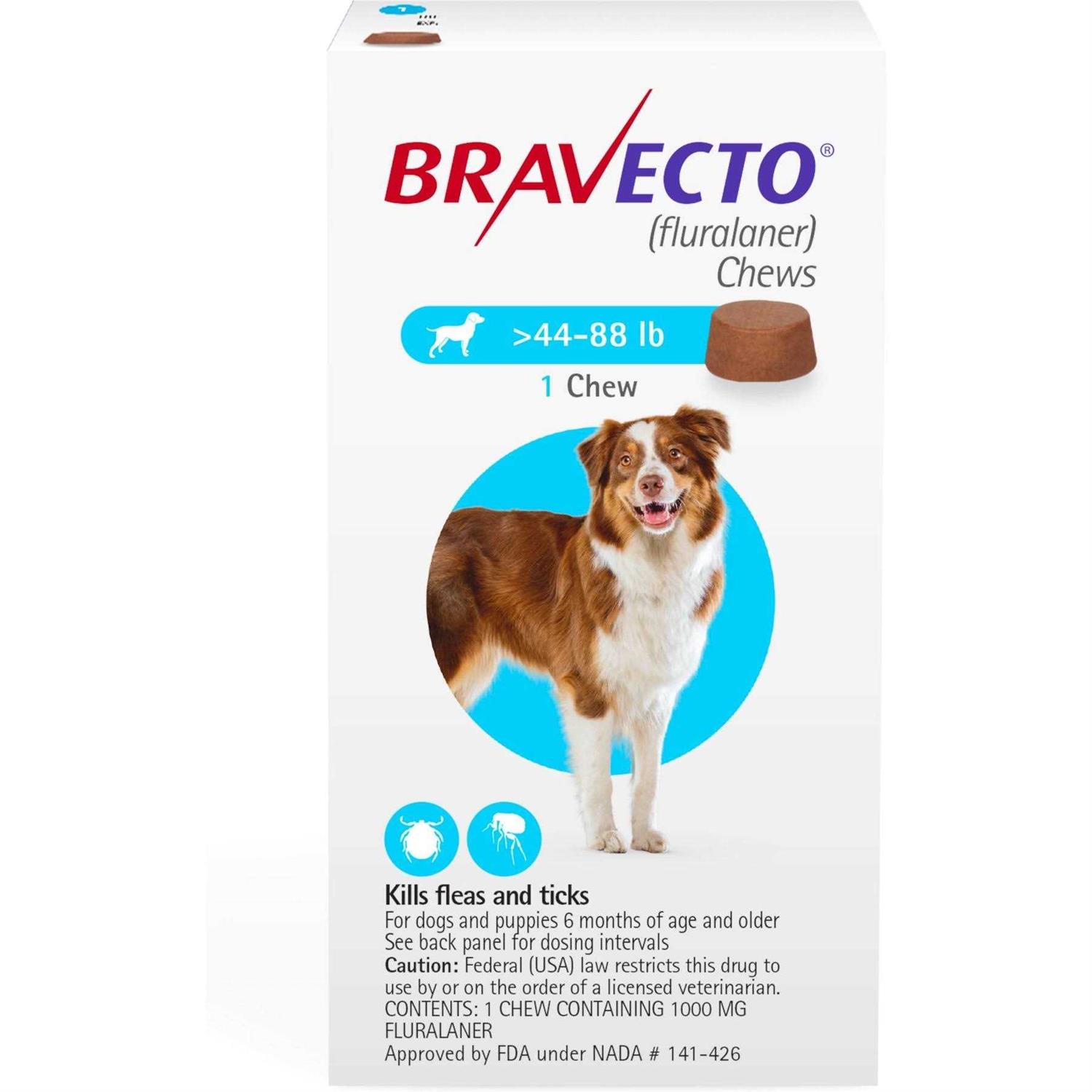 Bravecto Chews 1000mg - Healthber