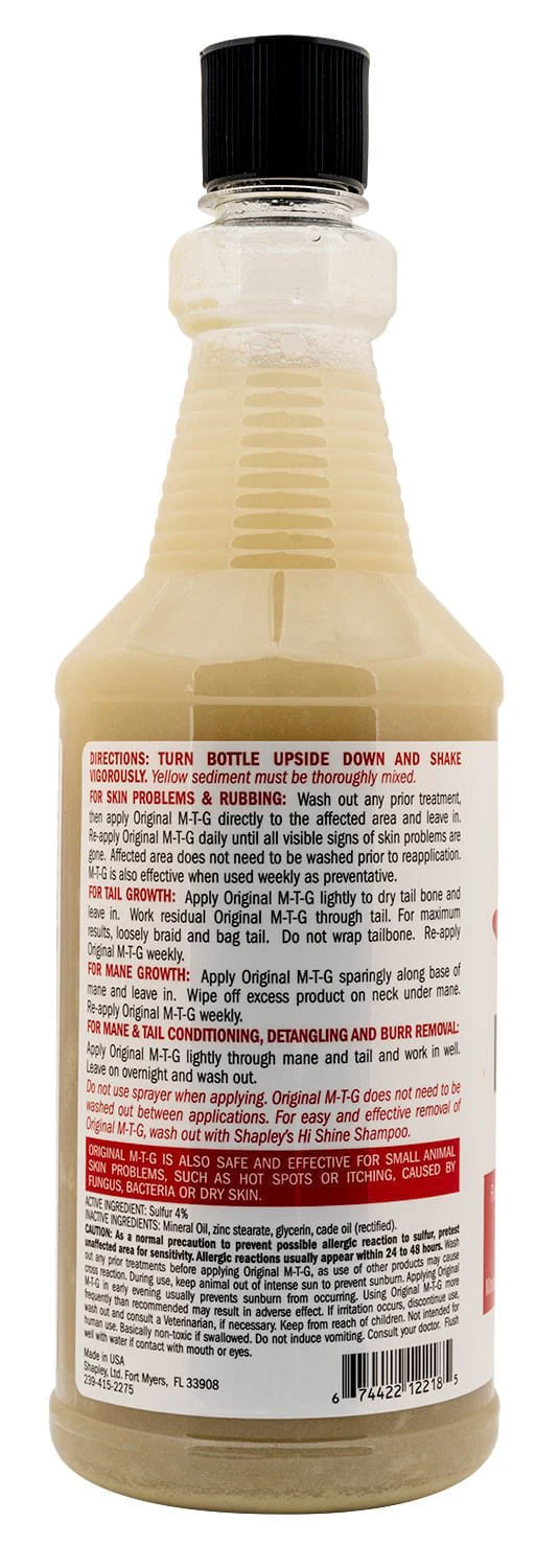 Shapley's Original M-T-G Mane & Tail Conditioner - Healthber