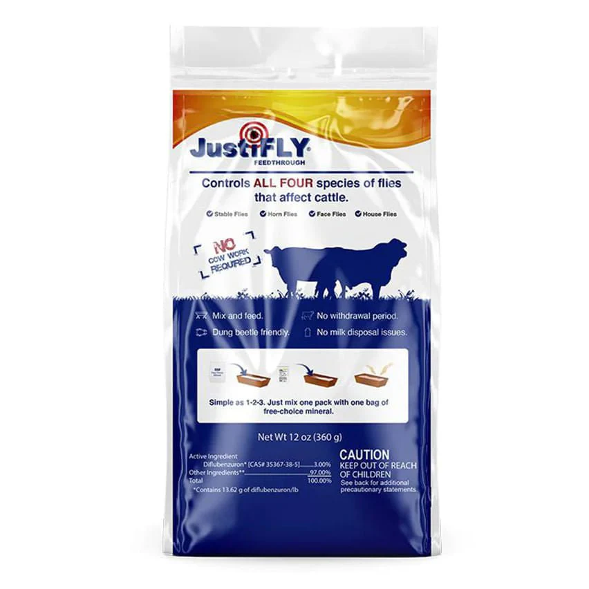 JustiFly 3%, 360g Pack - Healthber