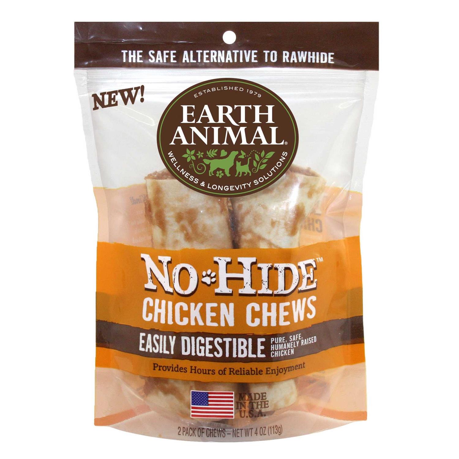 Earth Animal No Hide Chicken Chews - Healthber
