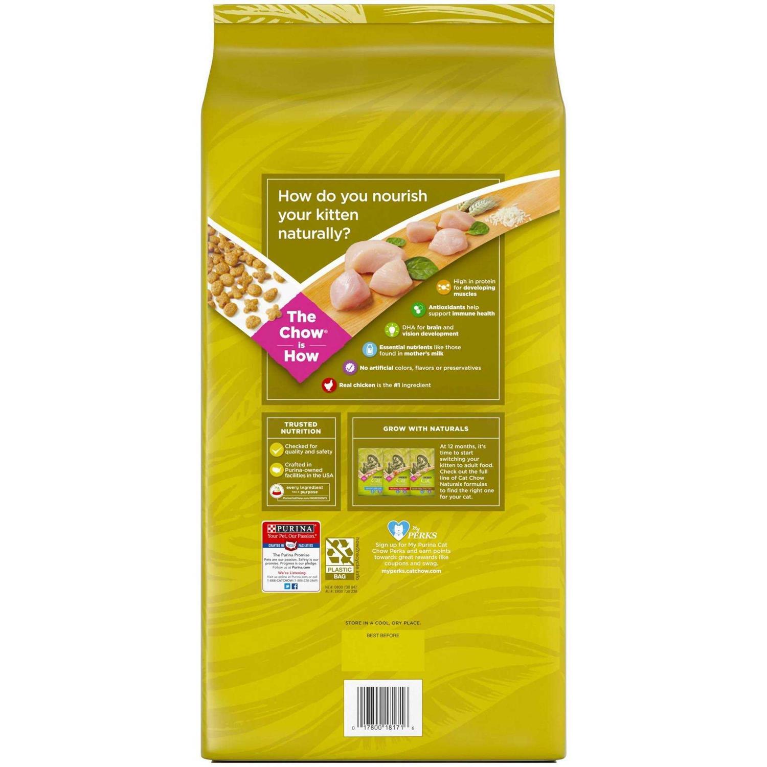 Purina Kitten Chow Naturals Cat Dry Food - Healthber