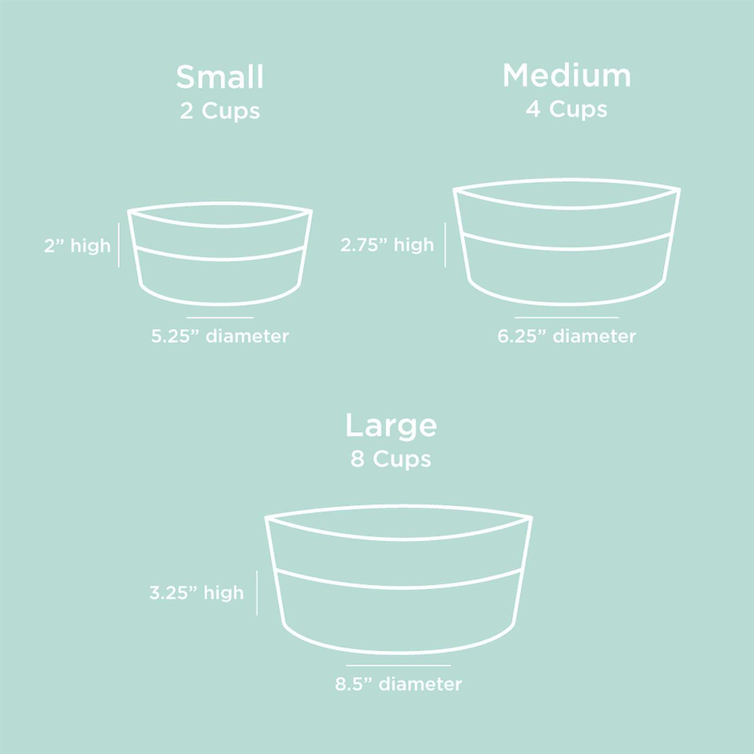 Dipper Ceramic Dog Bowl Waggo - Healthber