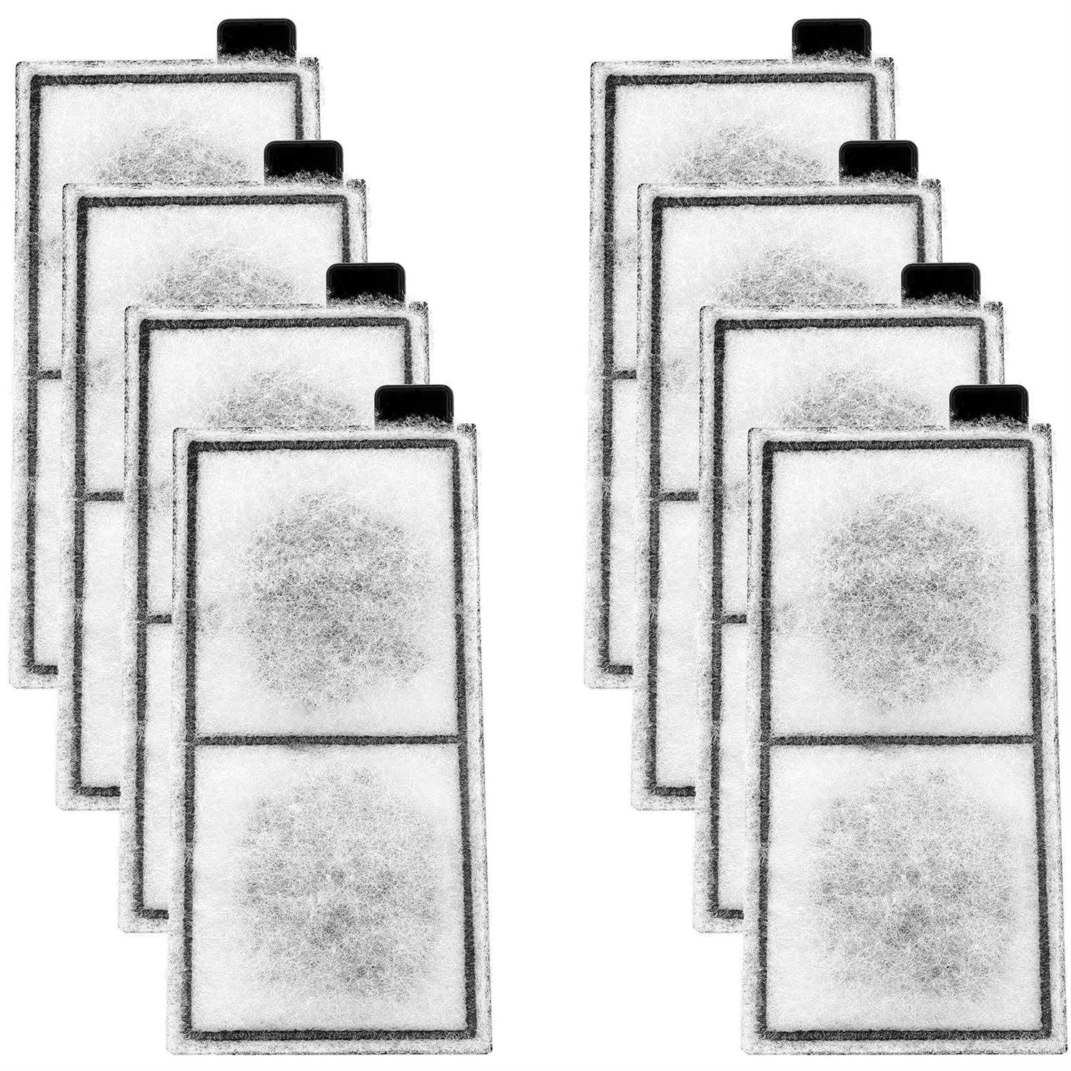 AQQA 8 Pack Aquarium Filter Cartridge Replacement Fish Tank Filter Cartridge Aquarium Internal Filter - Healthber
