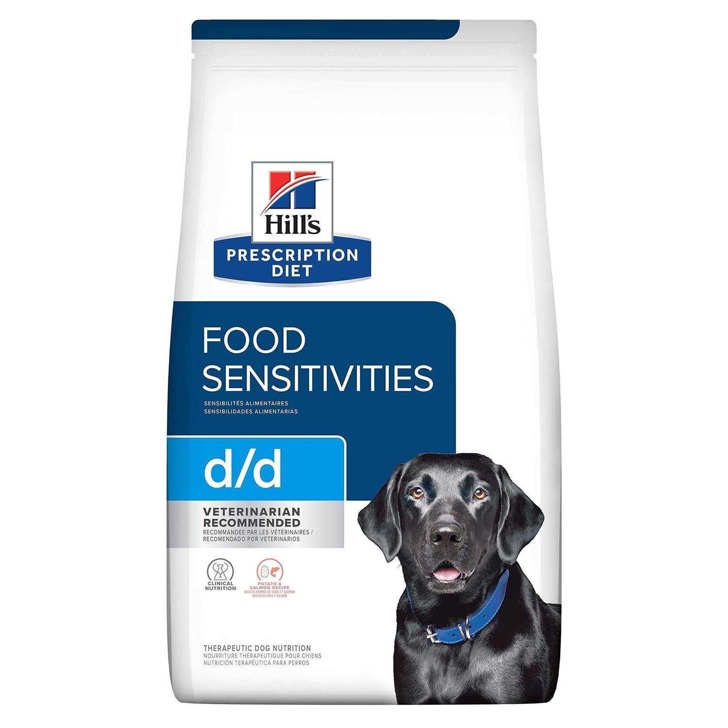 Hill’s Prescription Diet d/d Skin/Food Sensitivities Potato & Salmon Recipe Dry Dog Food - Healthber