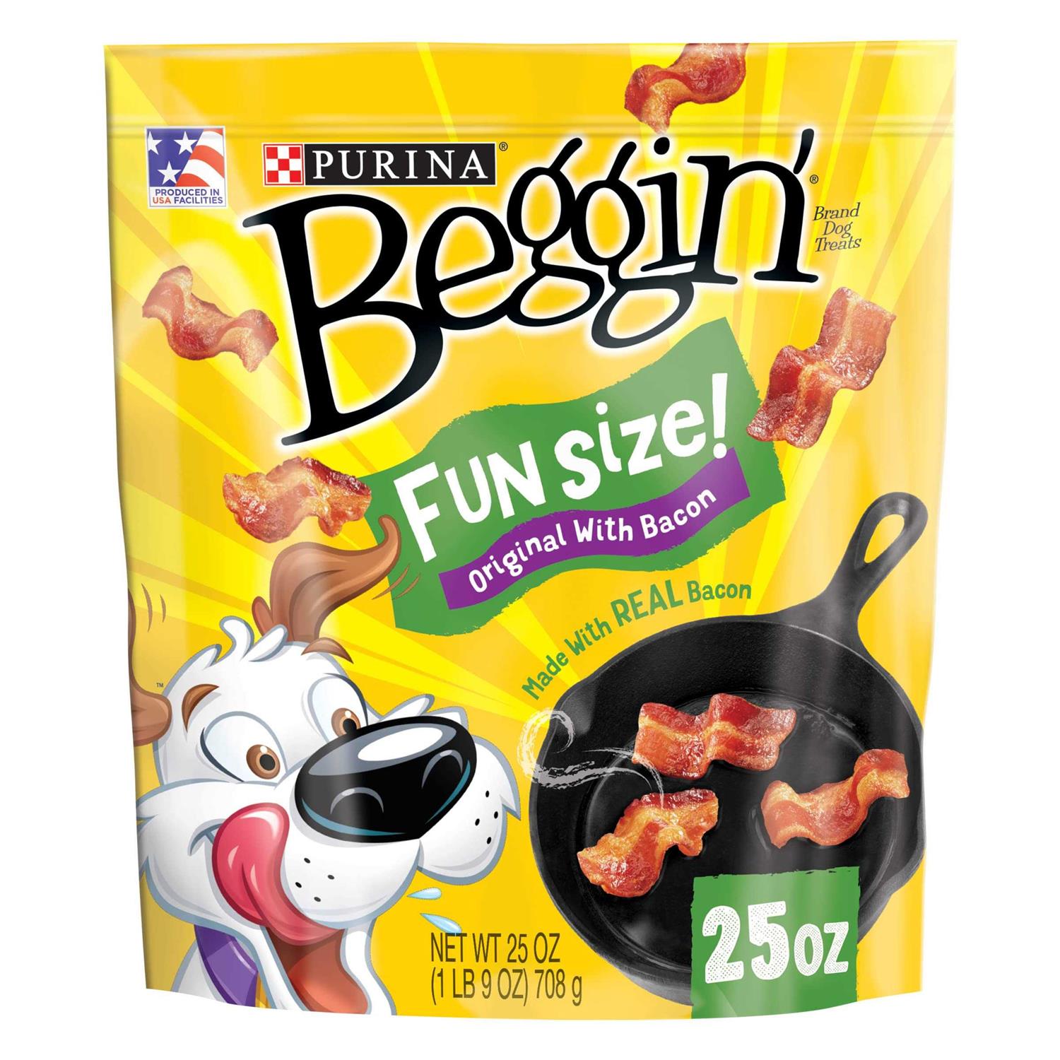 Purina Beggin’ Littles Bacon Dog Treats - Healthber