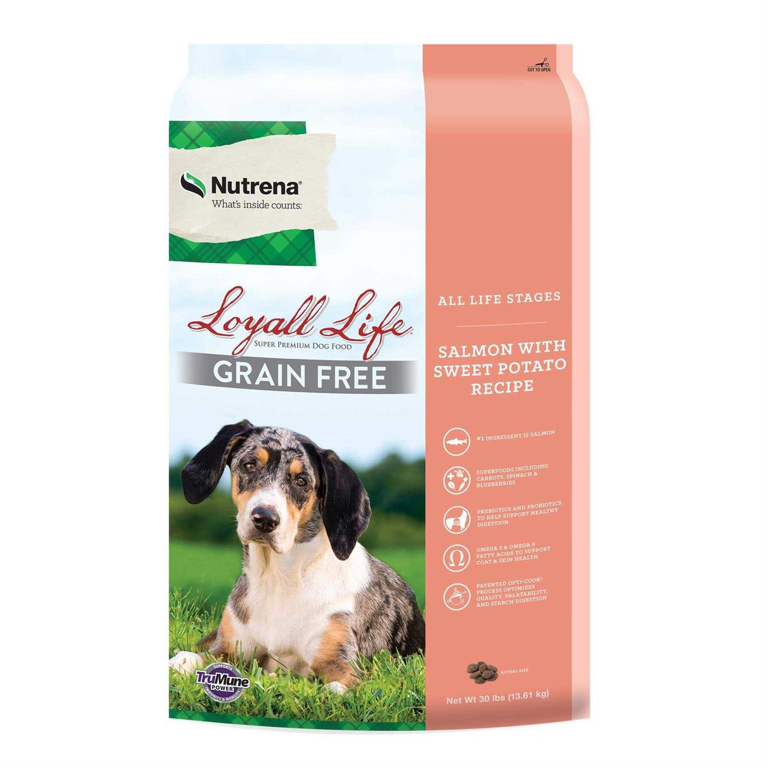 Loyall Life Grain Free Salmon Sweet Potato Dog Food 30 Pounds - Healthber