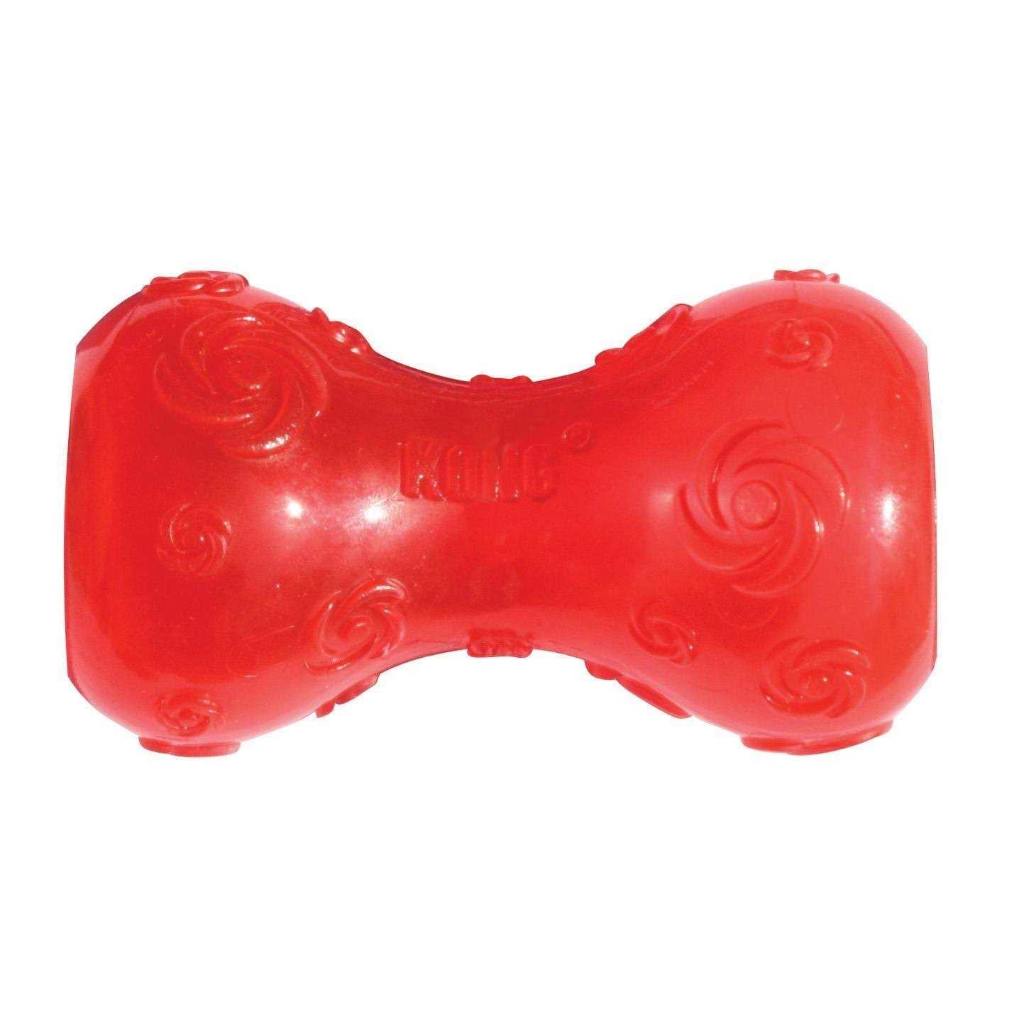 KONG Squeezz Dumbbell Dog Toy - Healthber
