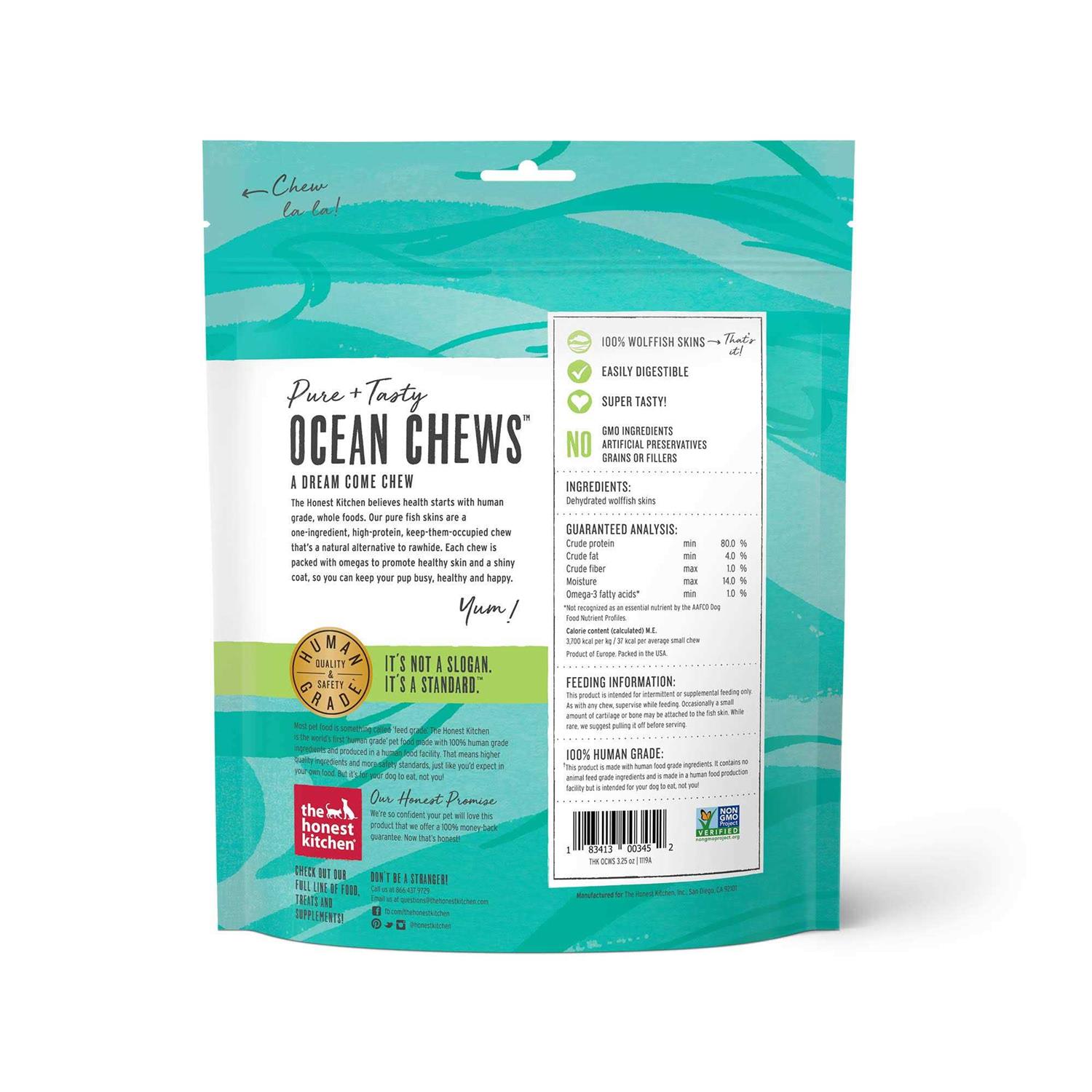 The Honest Kitchen Beams Ocean Chews Dog Treats - Healthber
