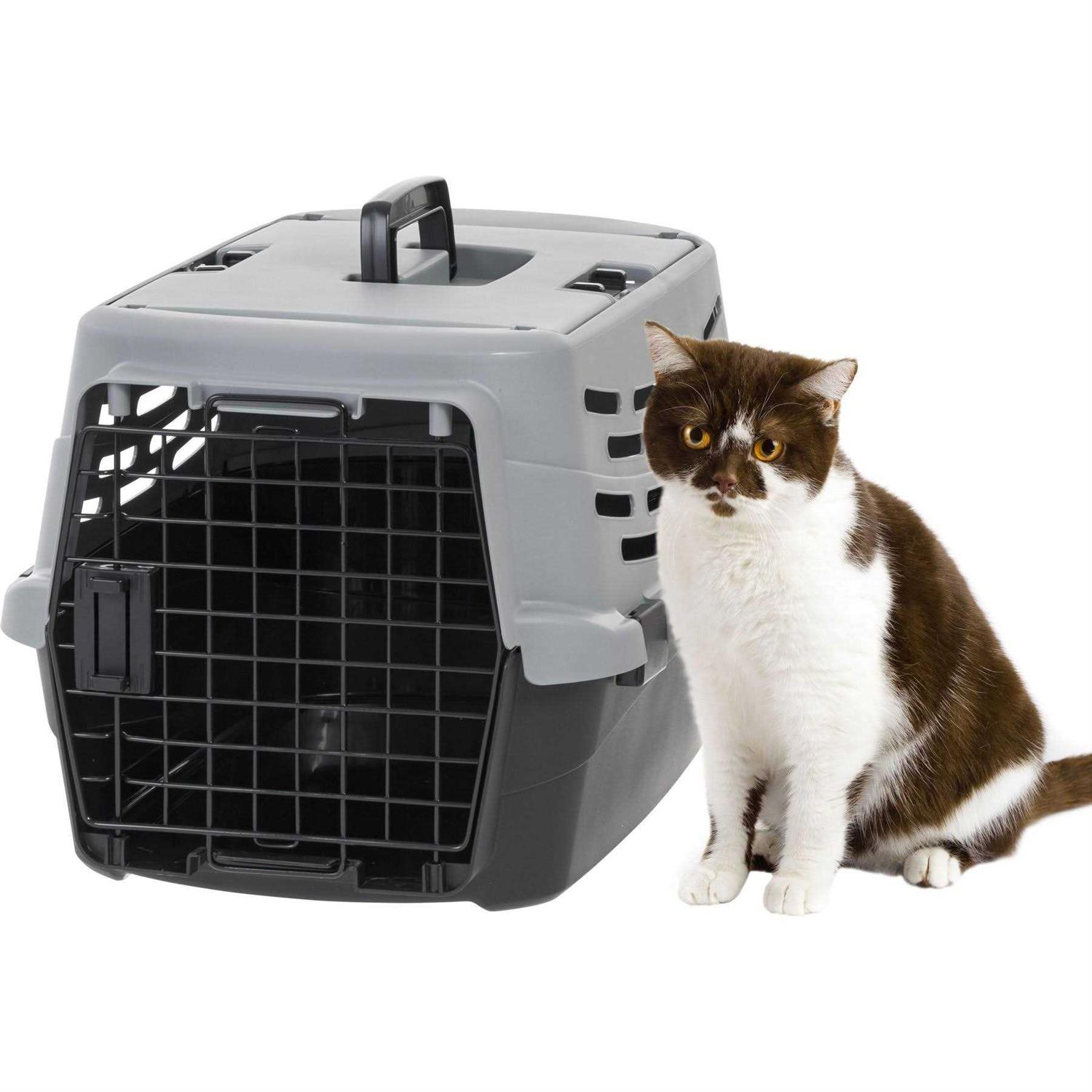 IRIS USA Small Pet Travel Carrier with Front and Top Access - Healthber