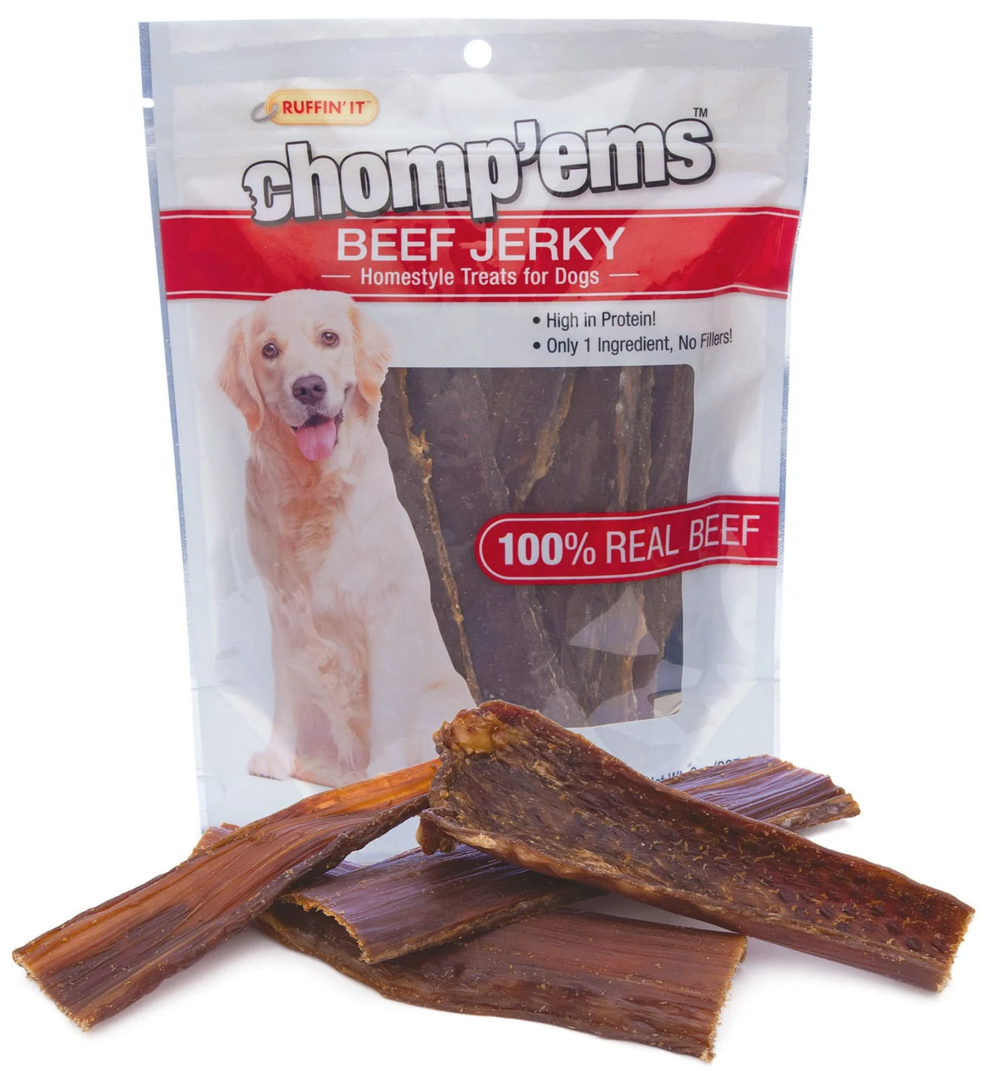 Chomp'ems Beef Jerky, 8 oz - Healthber