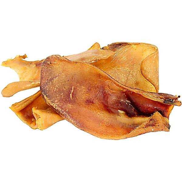Hotspot Pets Large Whole Pig Ears Dog Chew Treats - Healthber