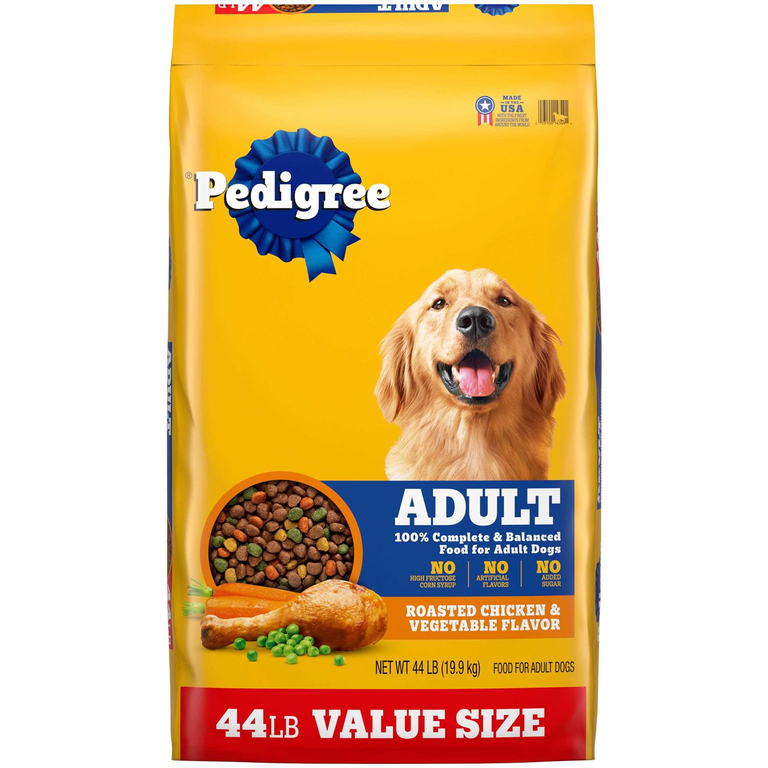 Pedigree Adult Complete Nutrition Dry Dog Food Roasted Chicken Rice & Vegetable - Healthber