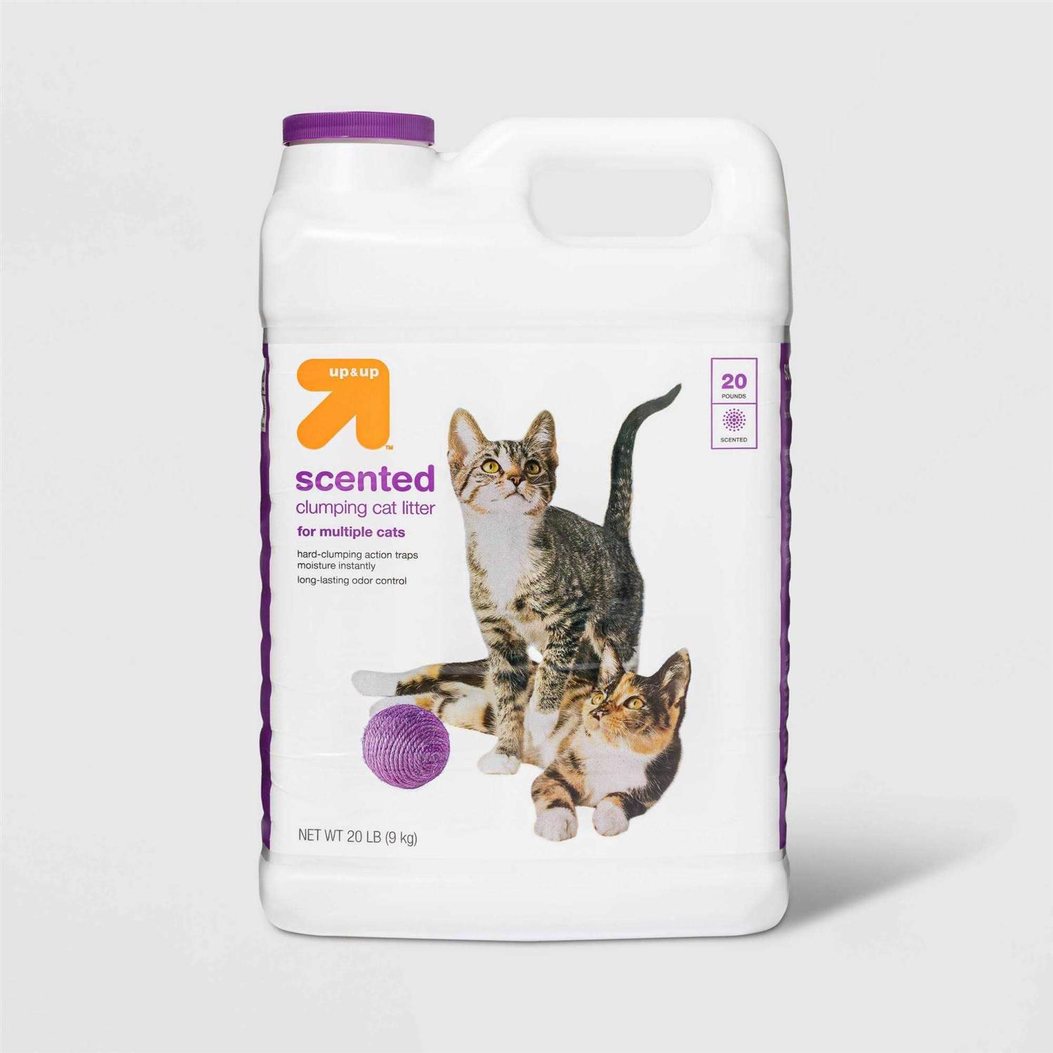 up & up Scented Clumping Cat Litter Pail - Healthber
