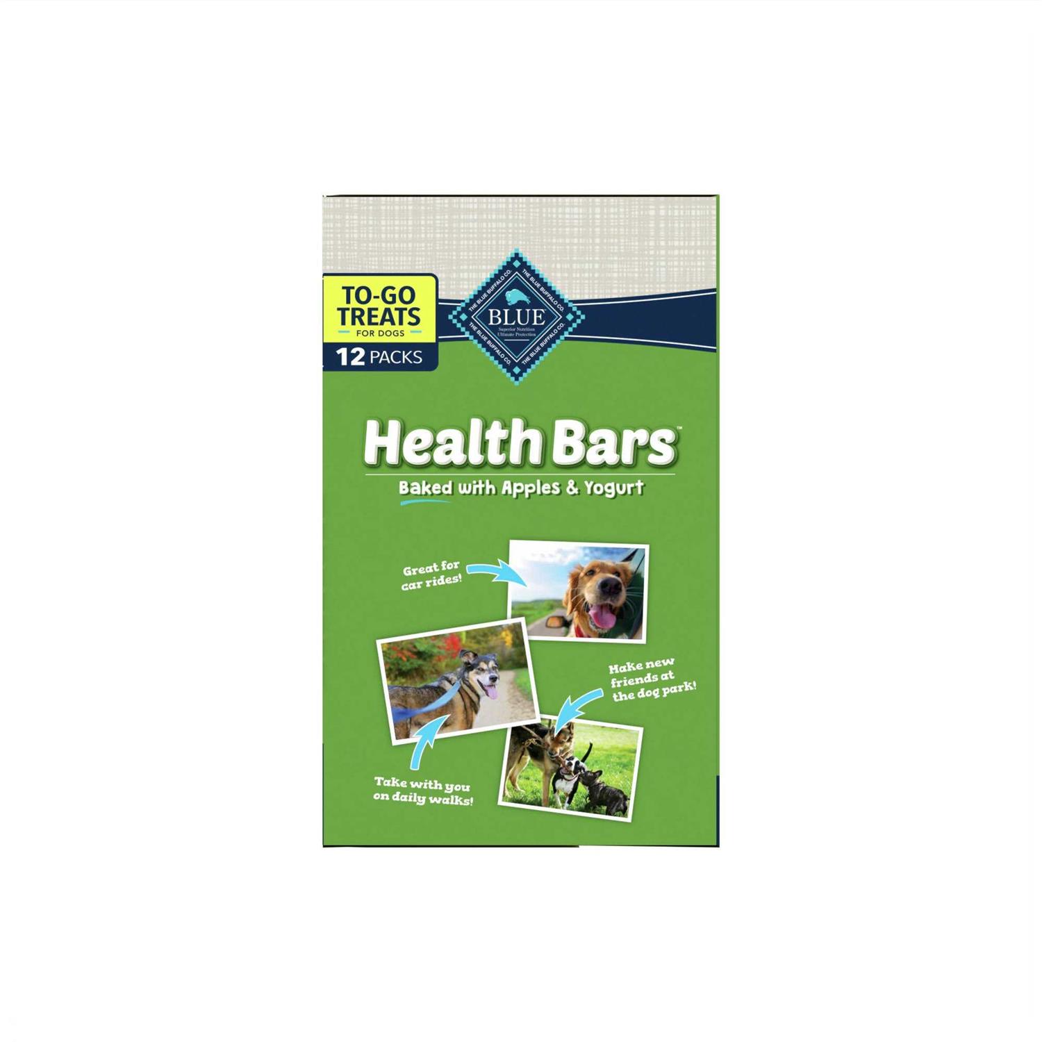 Blue Buffalo Health Bars Mini Natural Crunchy Dog Treats - Healthber