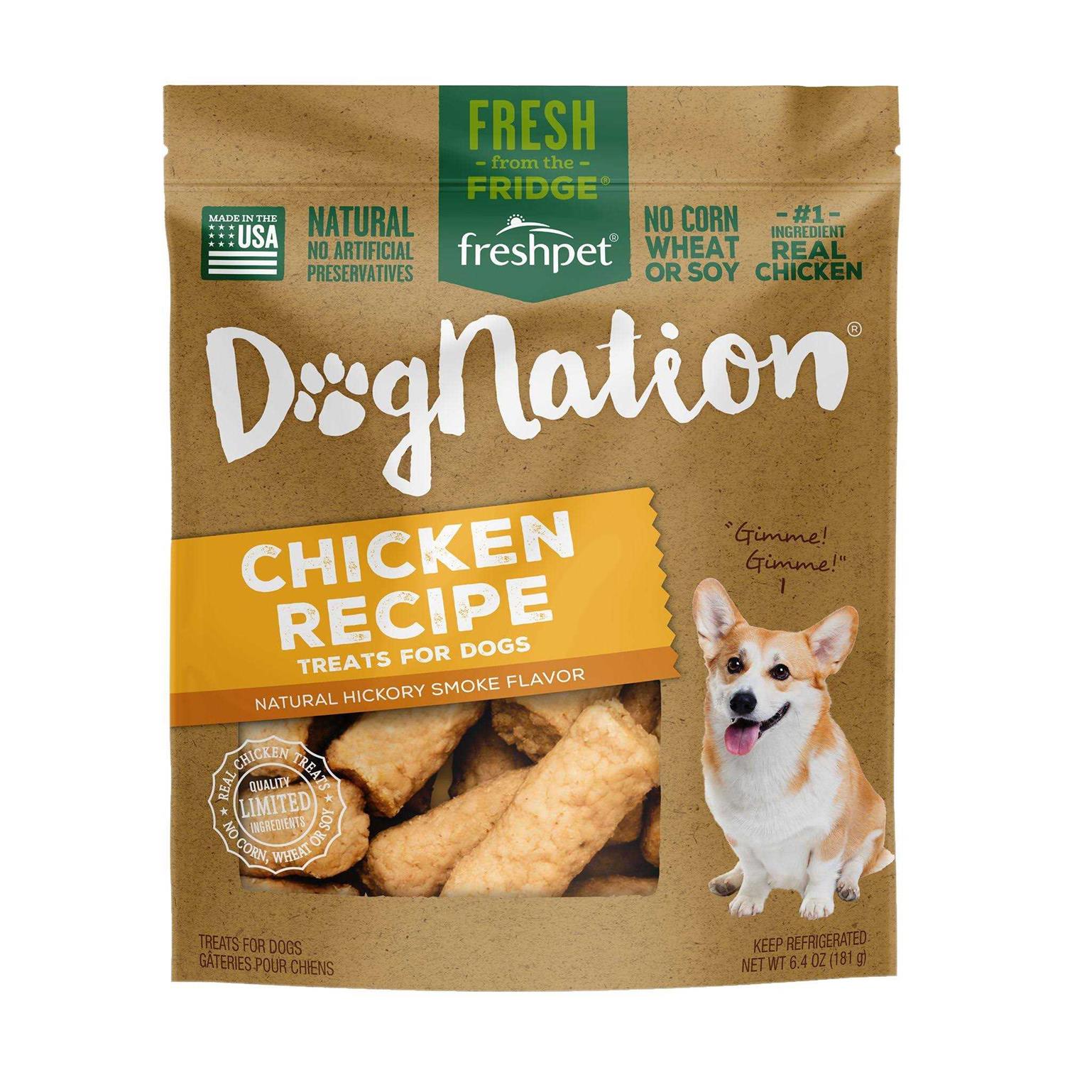 Freshpet Dognation Chicken Dog Treats - Healthber