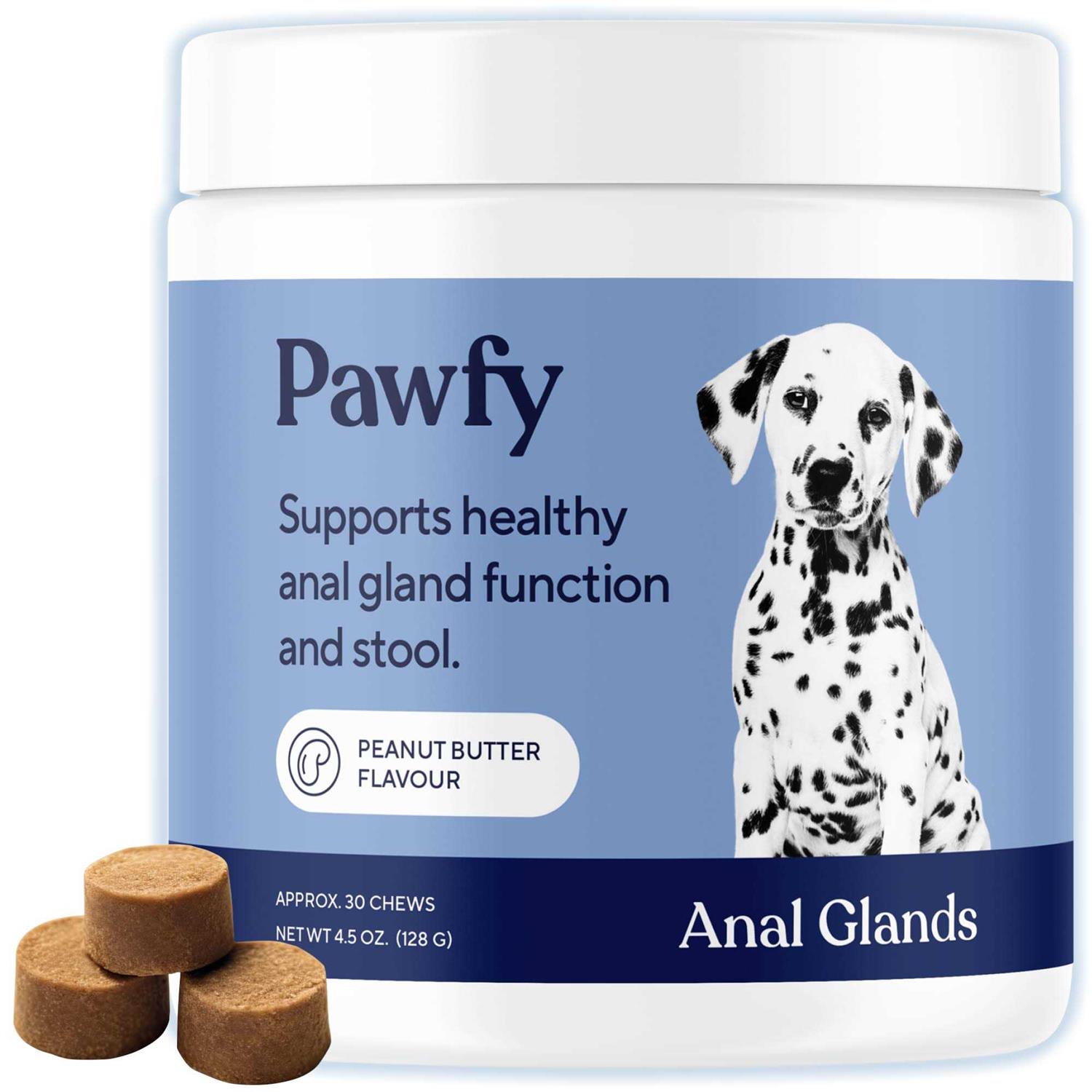 Pawfy Anal Glands Soft Chews - Healthber