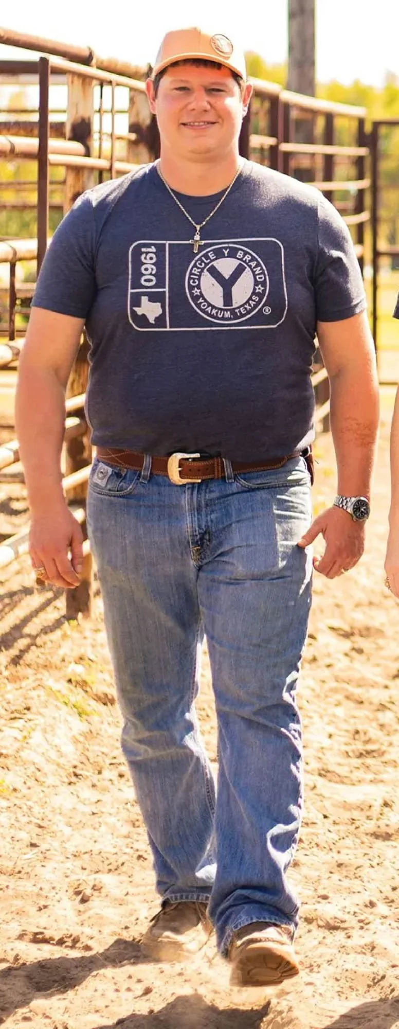 Circle Y Men's Patch Logo Tee - Healthber