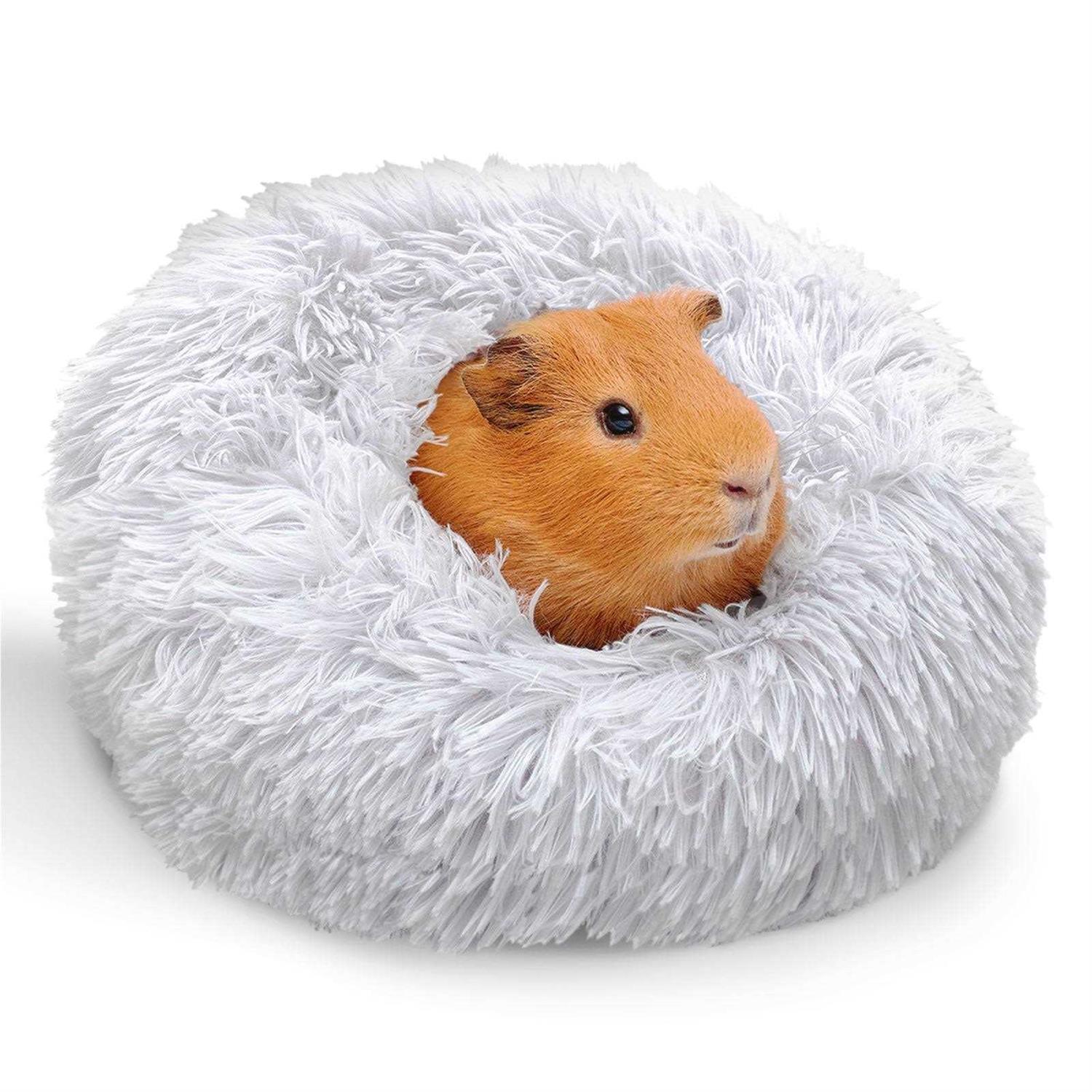 Paw Inspired Furr-O Burrowing Pet Bed for Guinea Pigs and Other Small Animals - Healthber