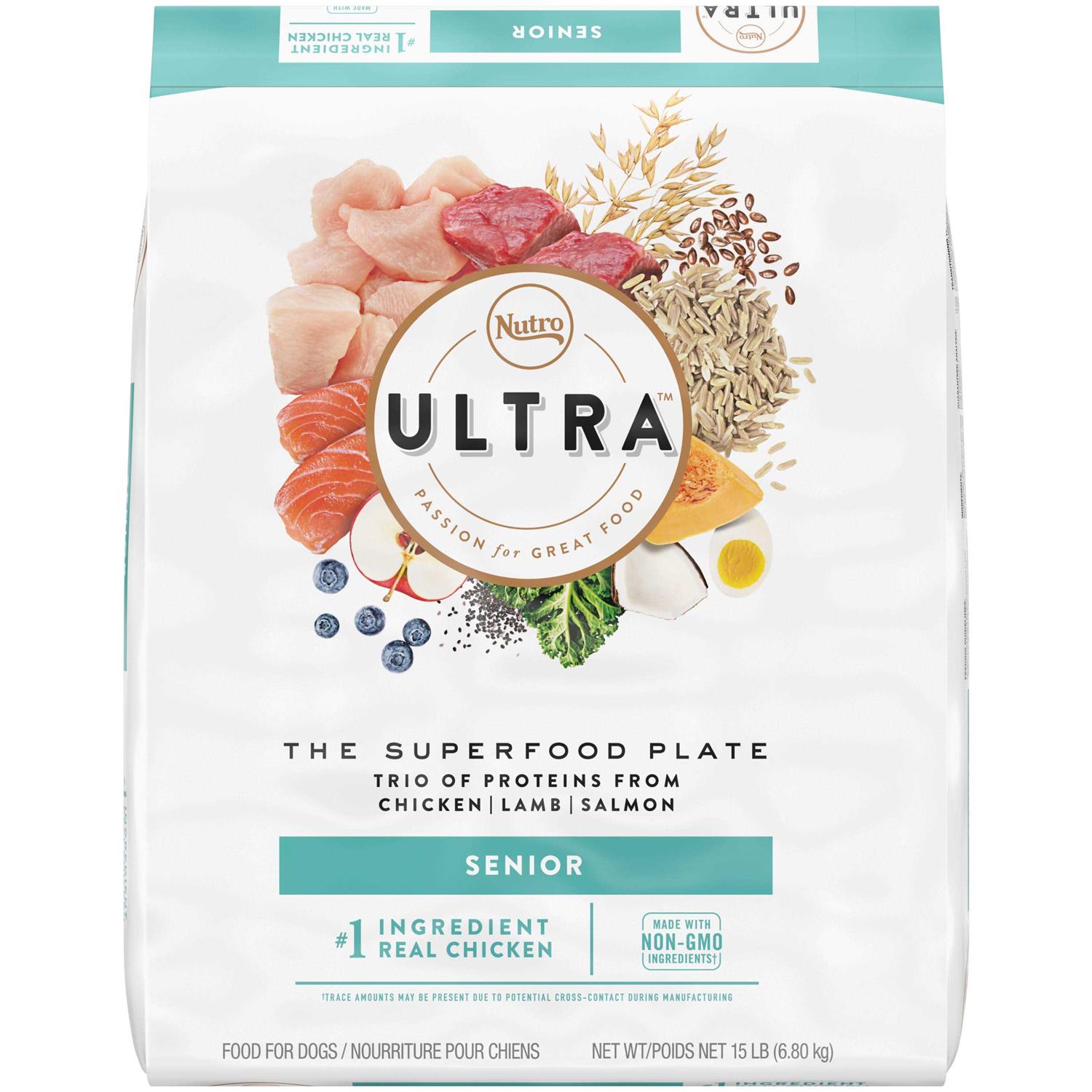 Nutro Ultra Senior Dry Dog Food - Healthber