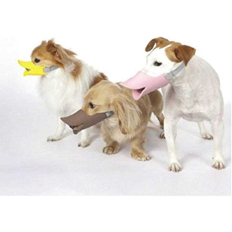 Nacoco Anti Bite Duck Mouth Shape Dog Mouth Covers Anti-Called Muzzle Masks Pet Mouth Set Bite-Proof - Healthber
