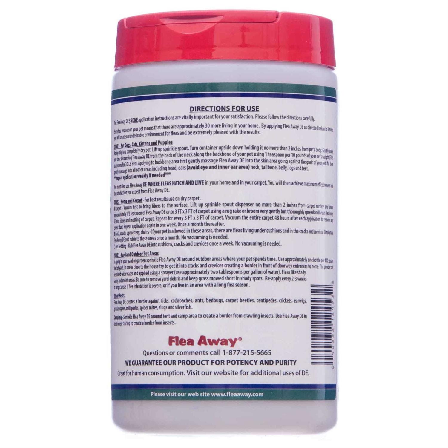 Flea Away Diatomaceous Earth - Healthber