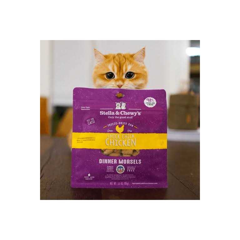 Stella & Chewy’s Absolutely Rabbit Dinner Morsels Freeze Dried Cat Food - Healthber