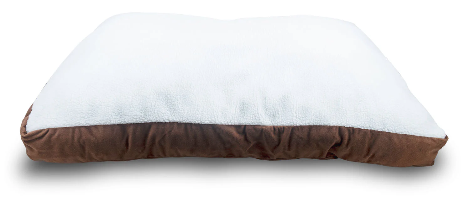 Large Fleece-Top Pet Bed - Healthber