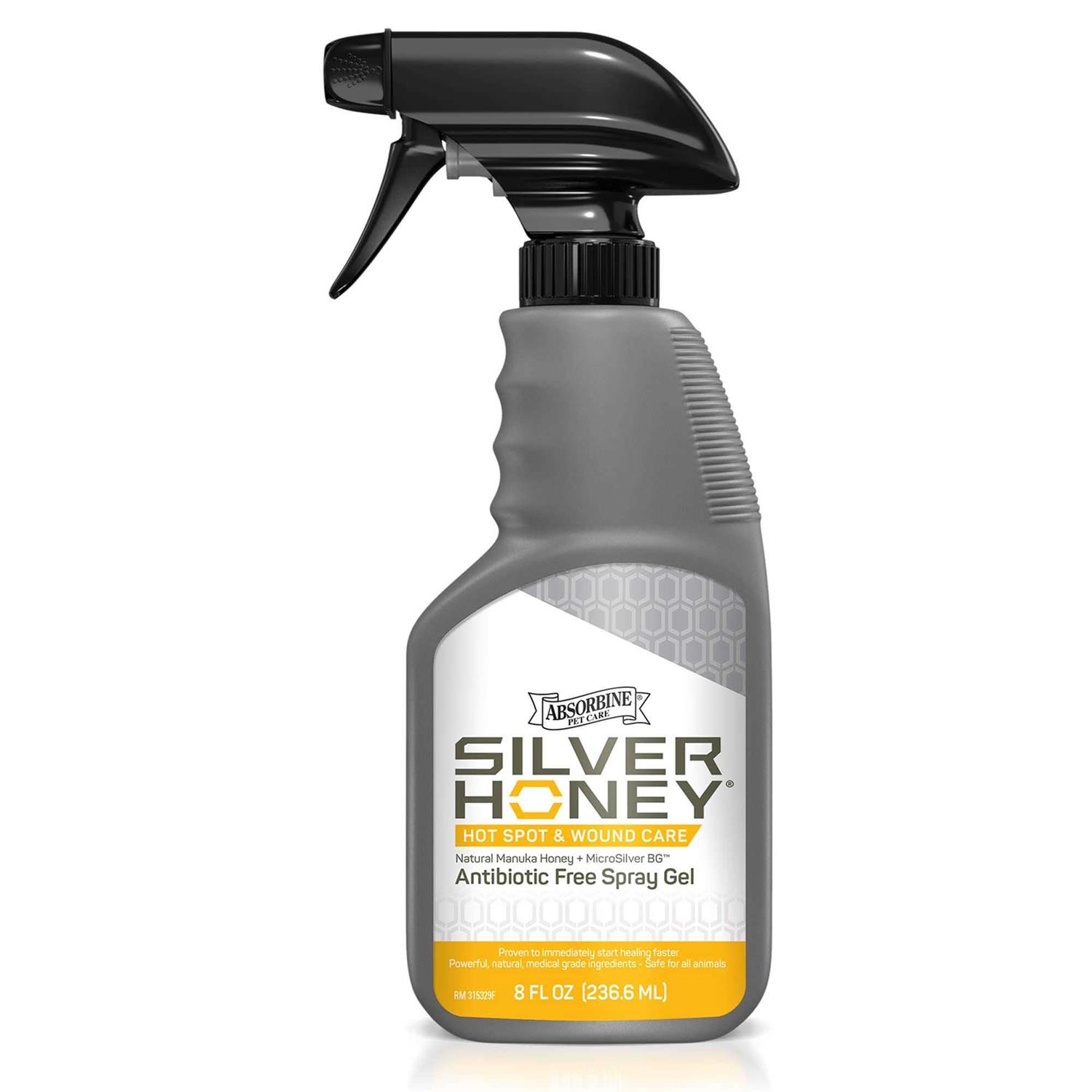Silver Honey Hot Spot & Wound Care Spray Gel - Healthber