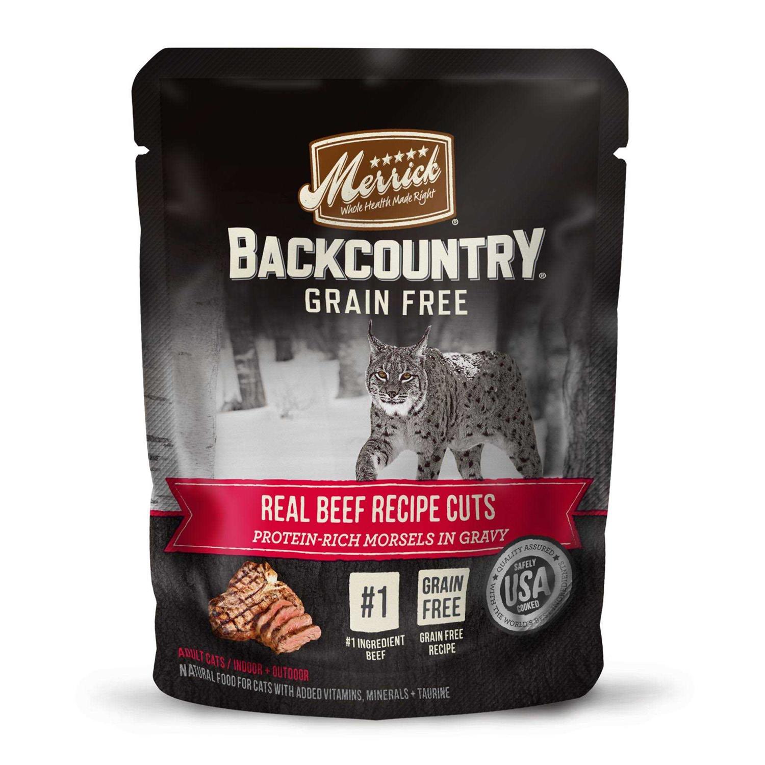 Merrick Backcountry Cat Food Real Cuts - Healthber