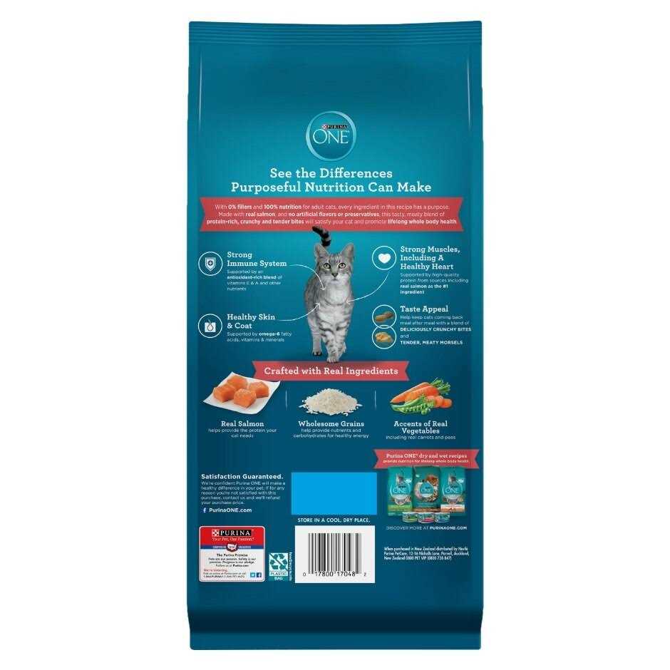 Purina ONE Tender Selects Blend Dry Cat Food With Real Chicken - Healthber