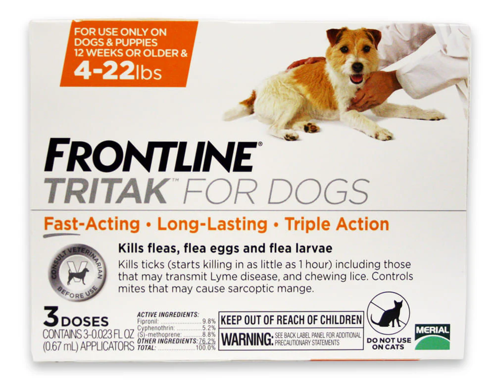 Frontline Tritak Dog/Puppy, 3 Month - Healthber