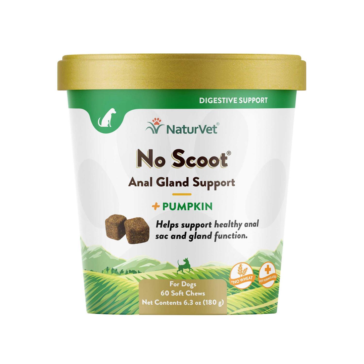 NaturVet No Scoot Plus Pumpkin Soft Chew - Healthber