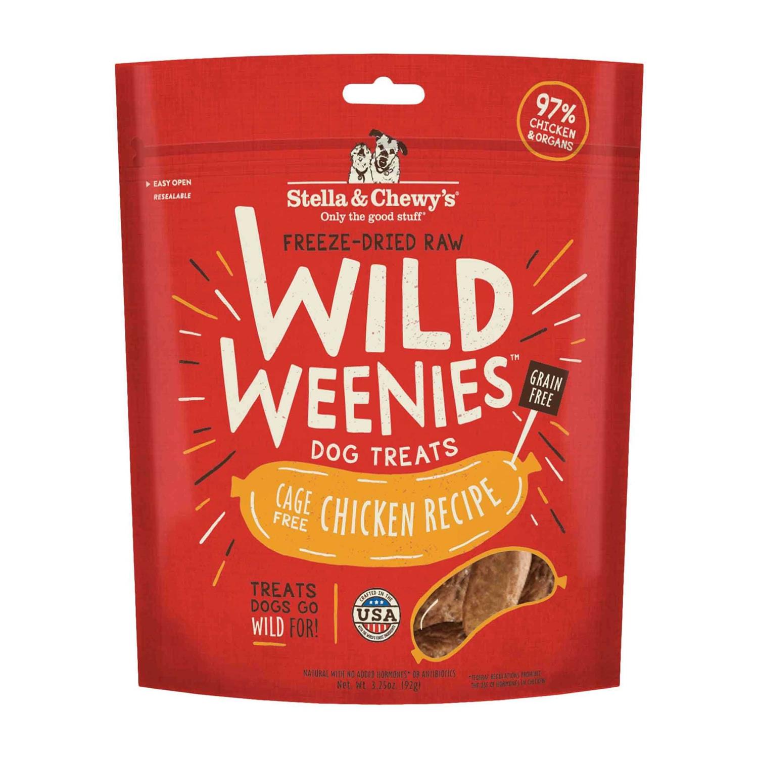 Stella & Chewy’s Freeze Dried Wild Weenies Dog Treats - Healthber
