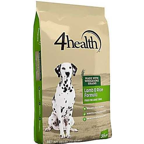 4health Wholesome Grains Adult Lamb and Rice Formula Dry Dog Food - Healthber