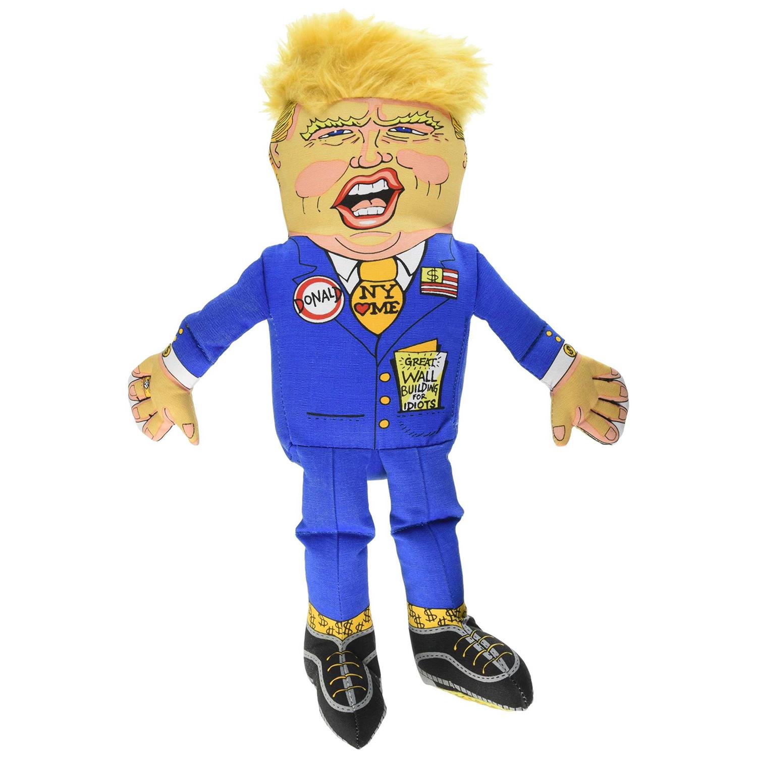 Fuzzu Donald Parody Dog Toy - Healthber