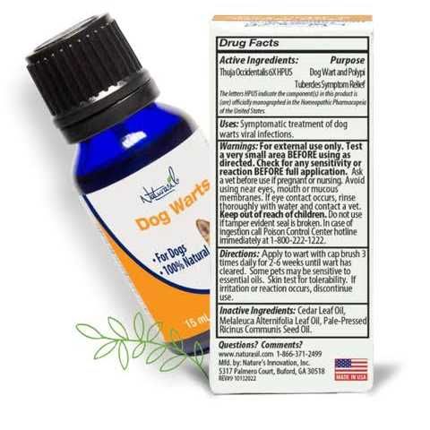 Naturasil Dog Warts 15ml - Healthber
