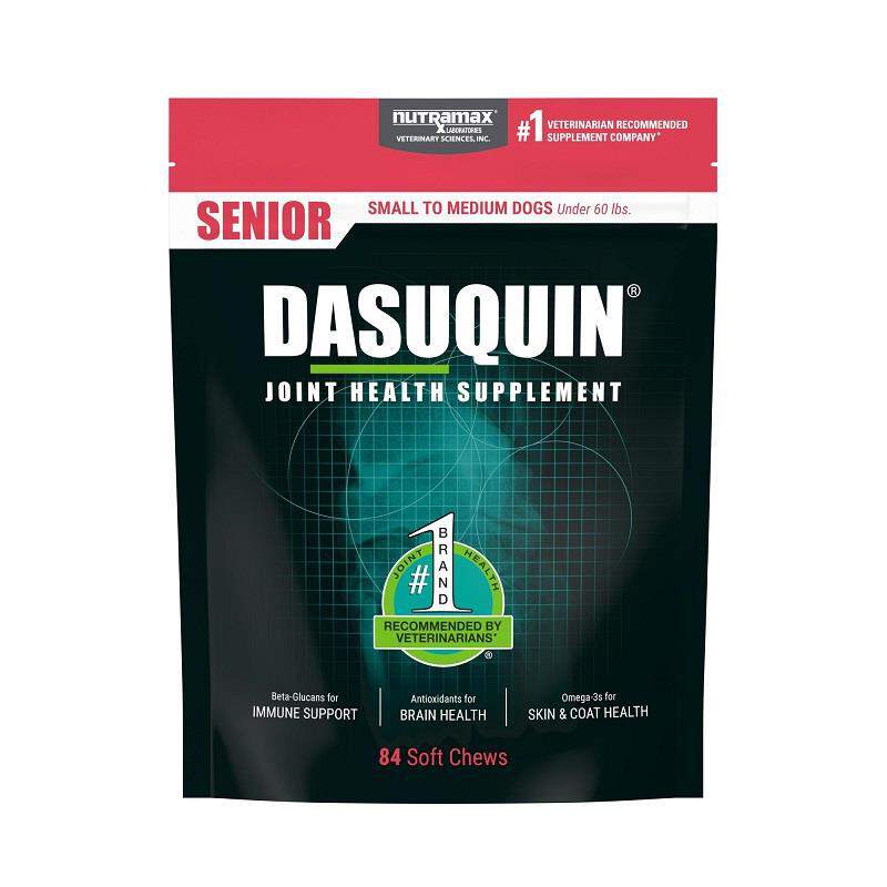 Nutramax Dasuquin Senior Joint Health Supplement for Dogs, 84 Soft Chews - Healthber